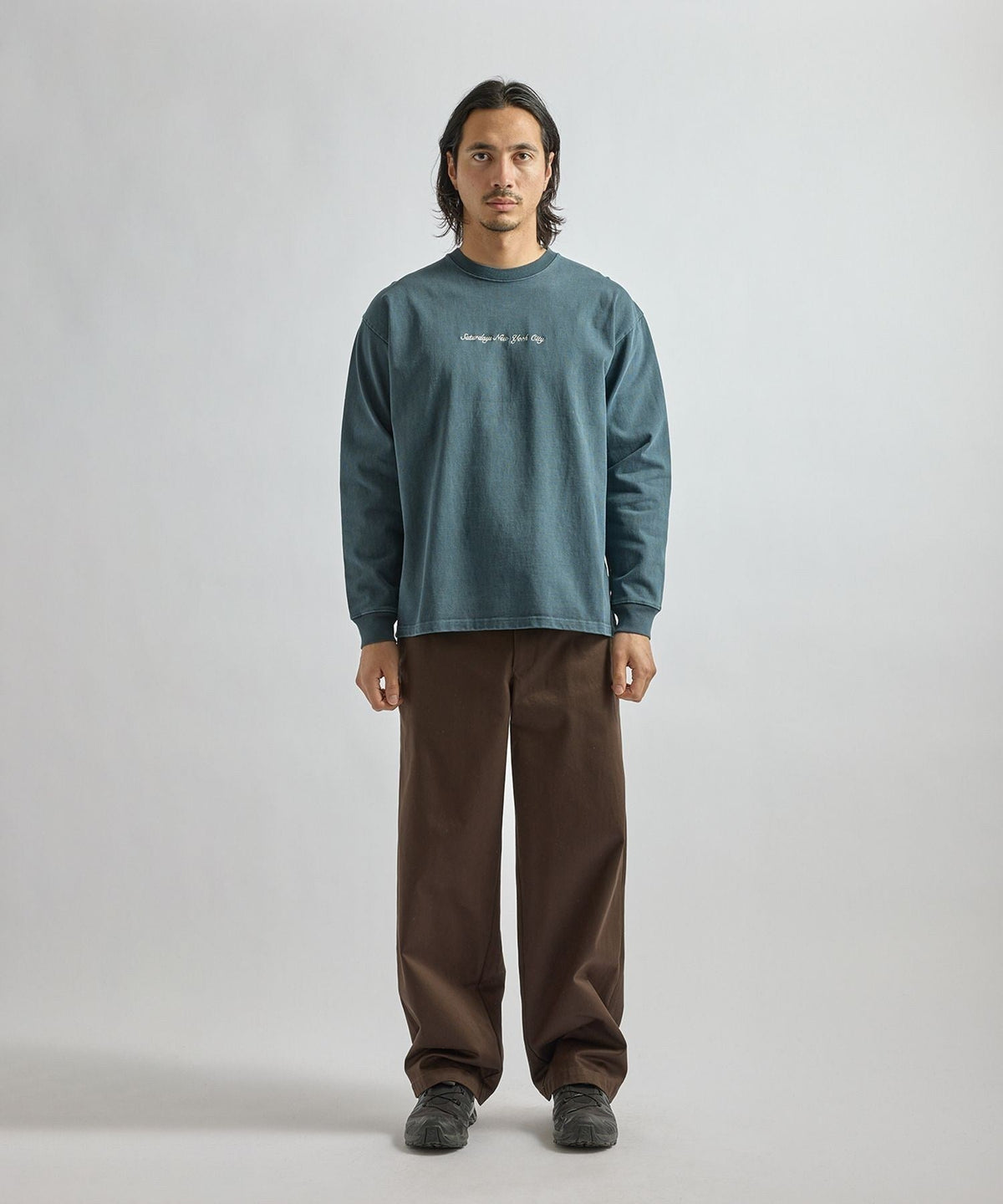 Max Weight Pigment Dyed LS T-Shirt