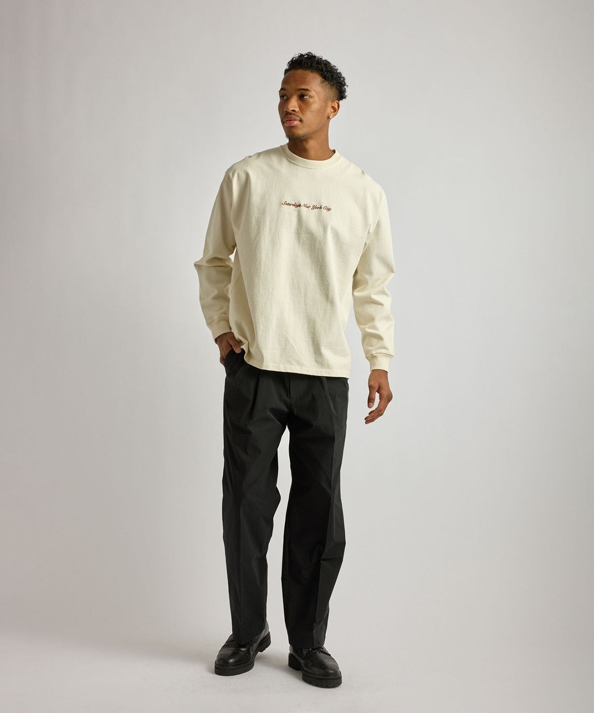 Max Weight Pigment Dyed LS T-Shirt