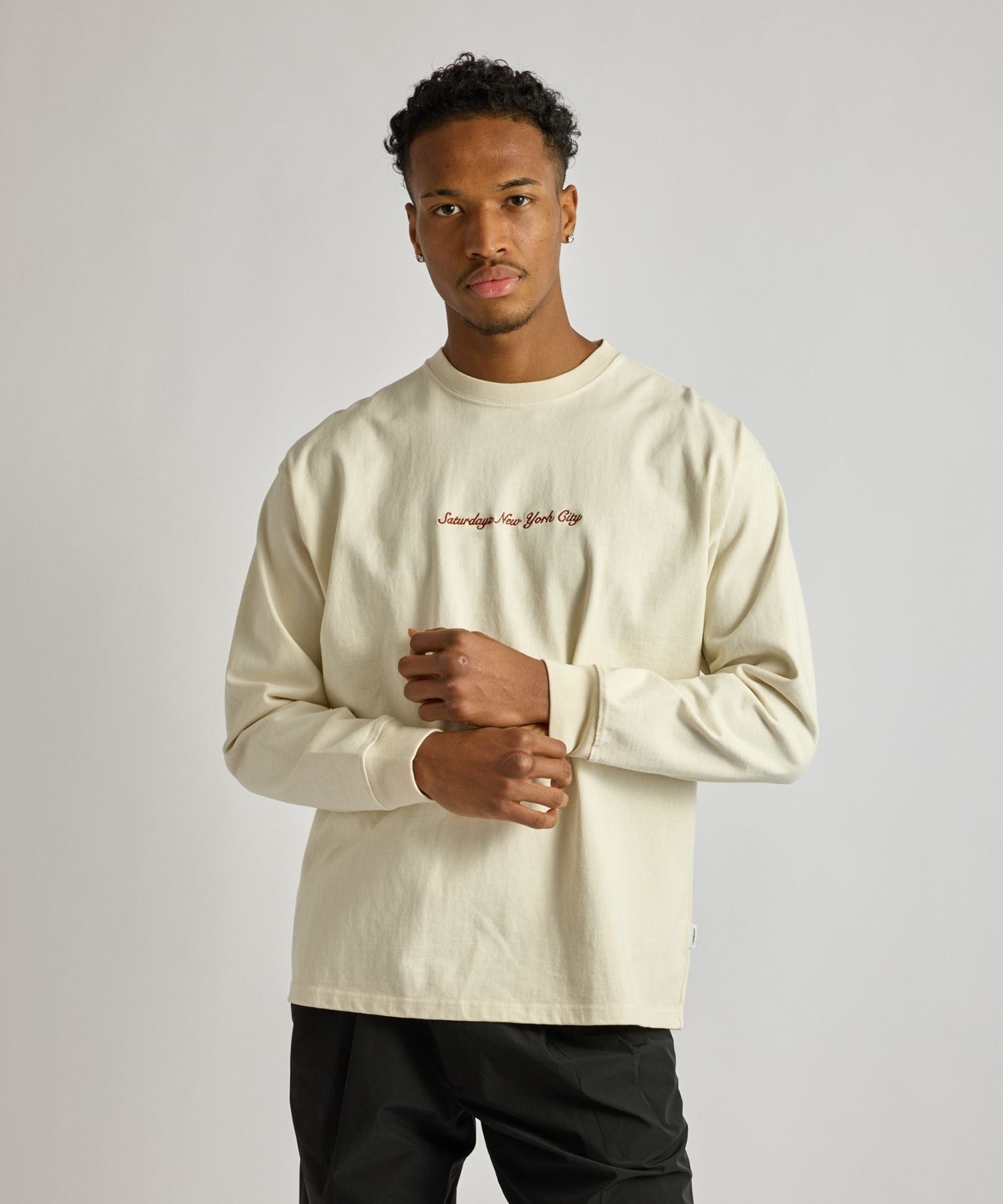 Max Weight Pigment Dyed LS T-Shirt