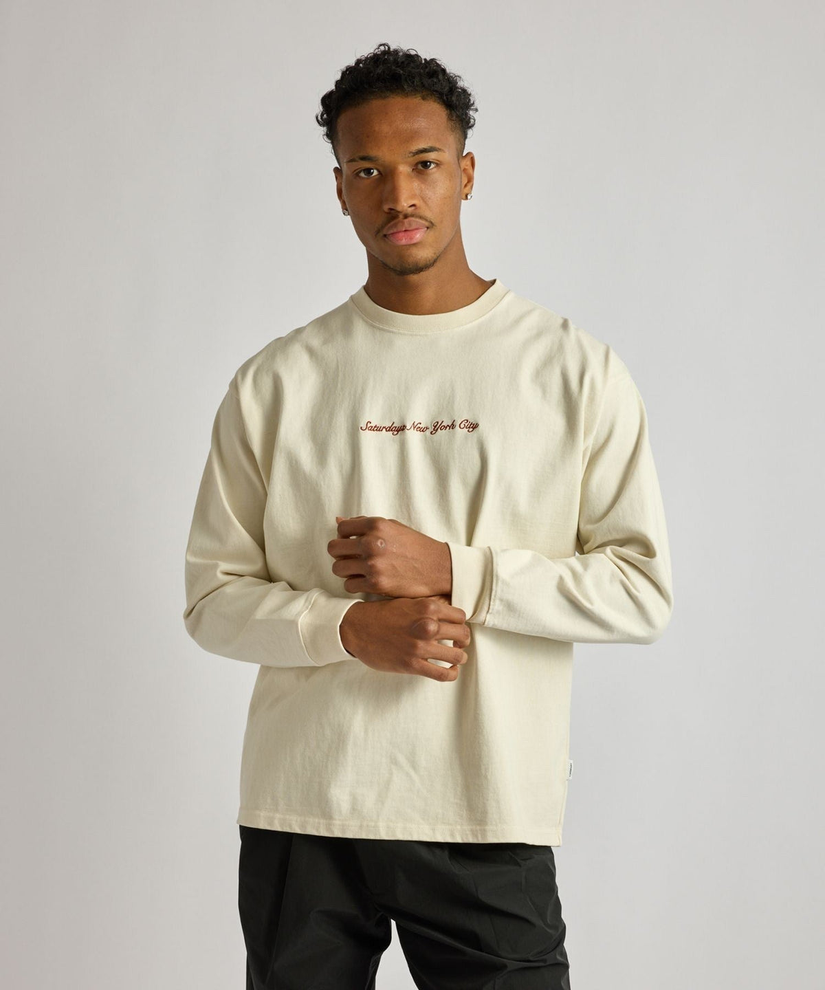 Max Weight Pigment Dyed LS T-Shirt