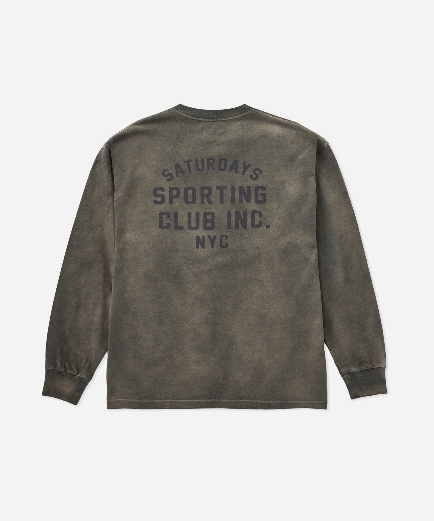 Collegiate Printed LS T-Shirt | Saturdays NYC Japan