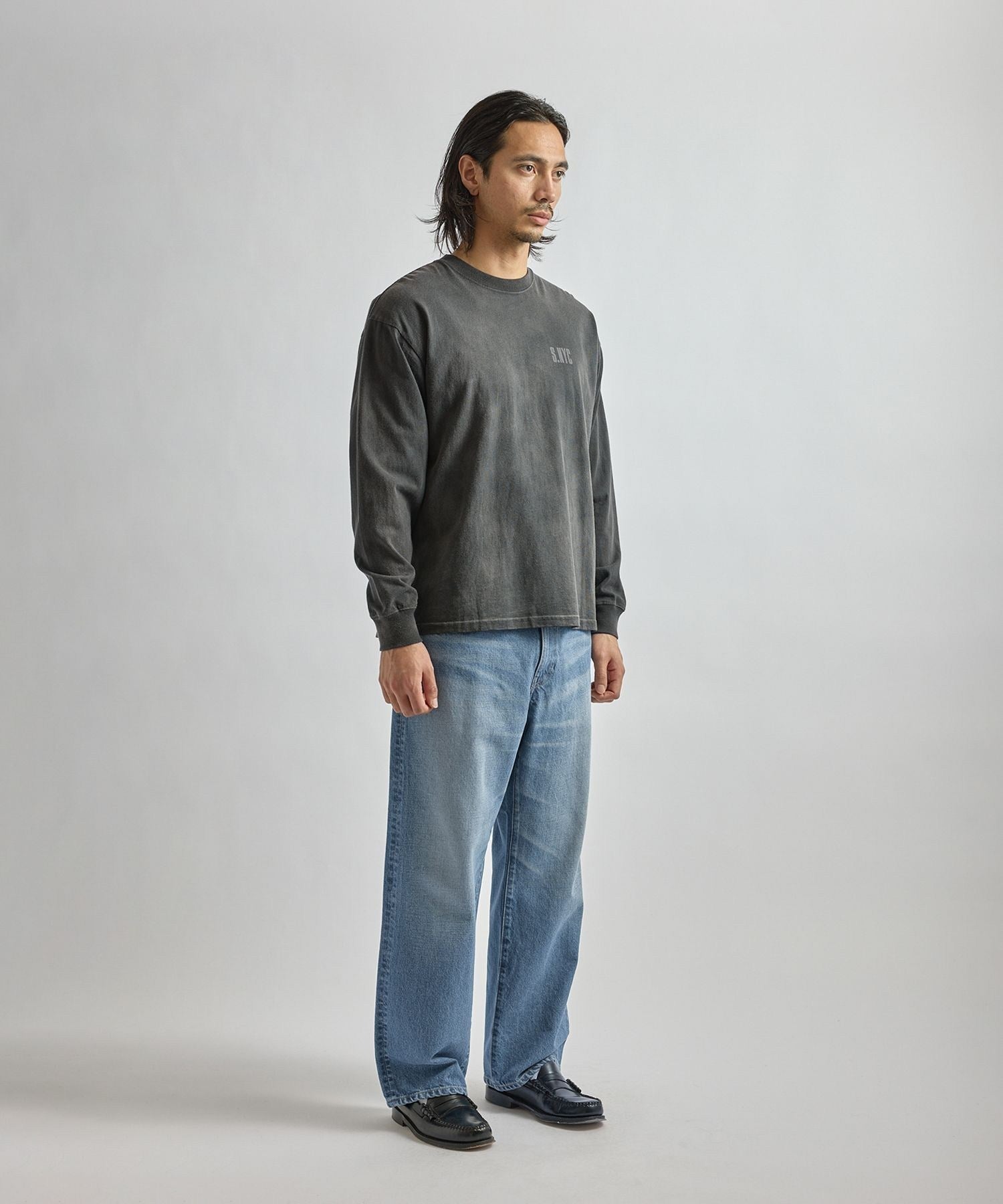 Collegiate Printed LS T-Shirt