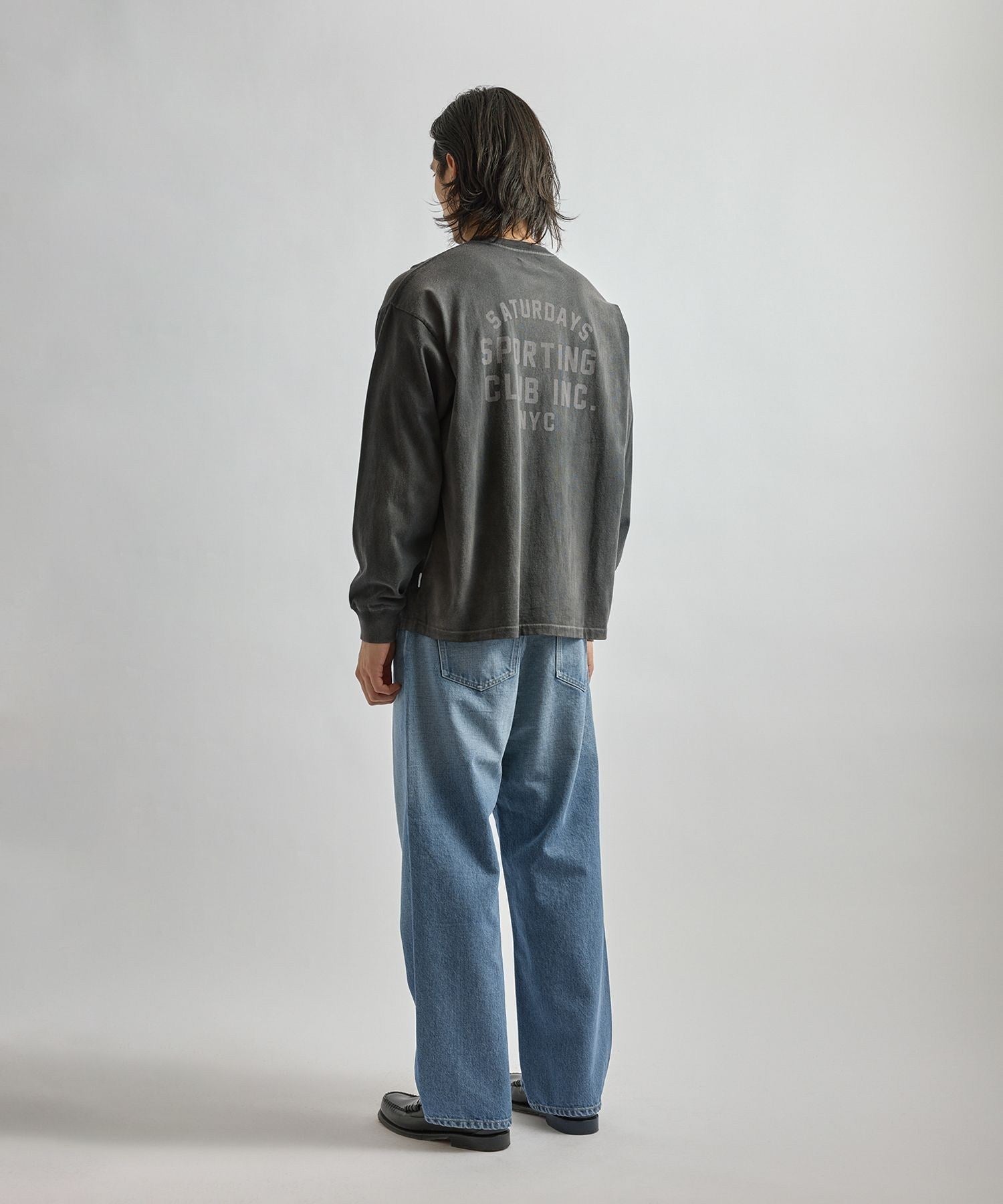Collegiate Printed LS T-Shirt