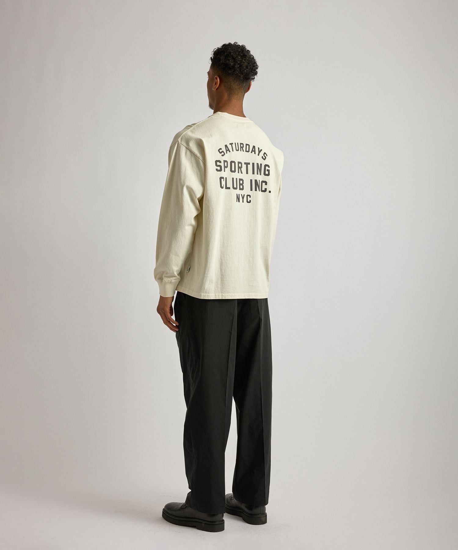 Collegiate Printed LS T-Shirt