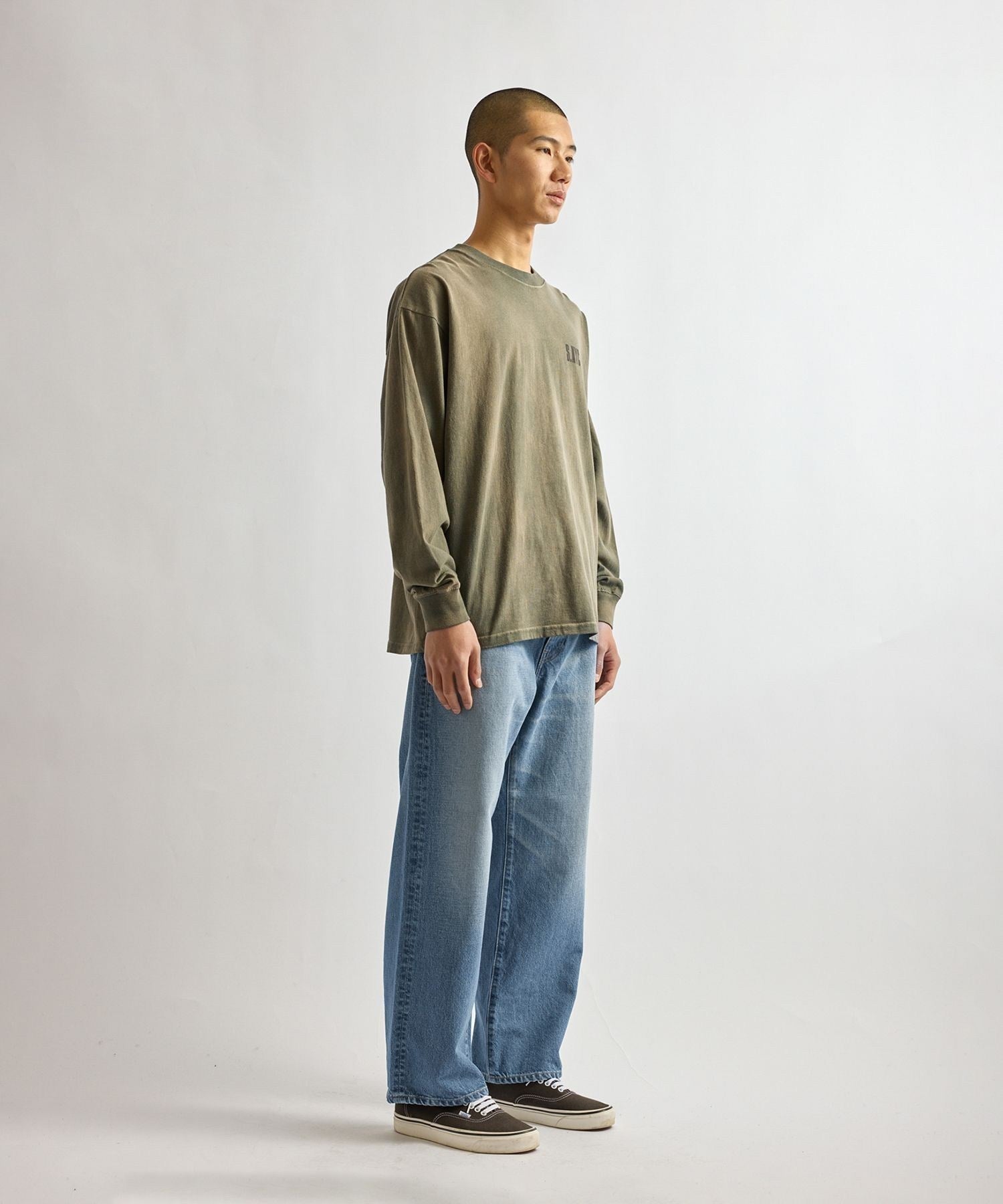 Collegiate Printed LS T-Shirt