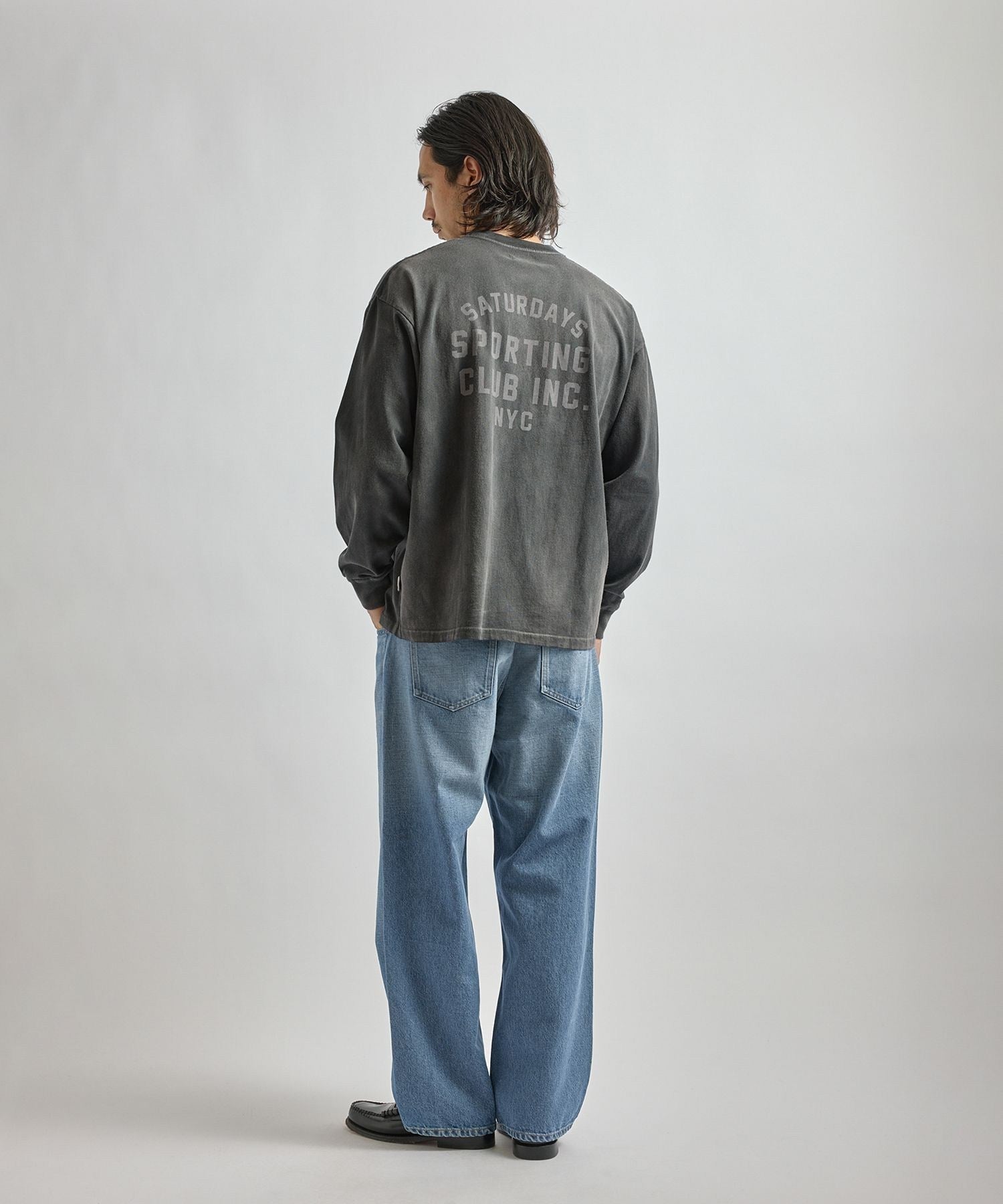 Collegiate Printed LS T-Shirt