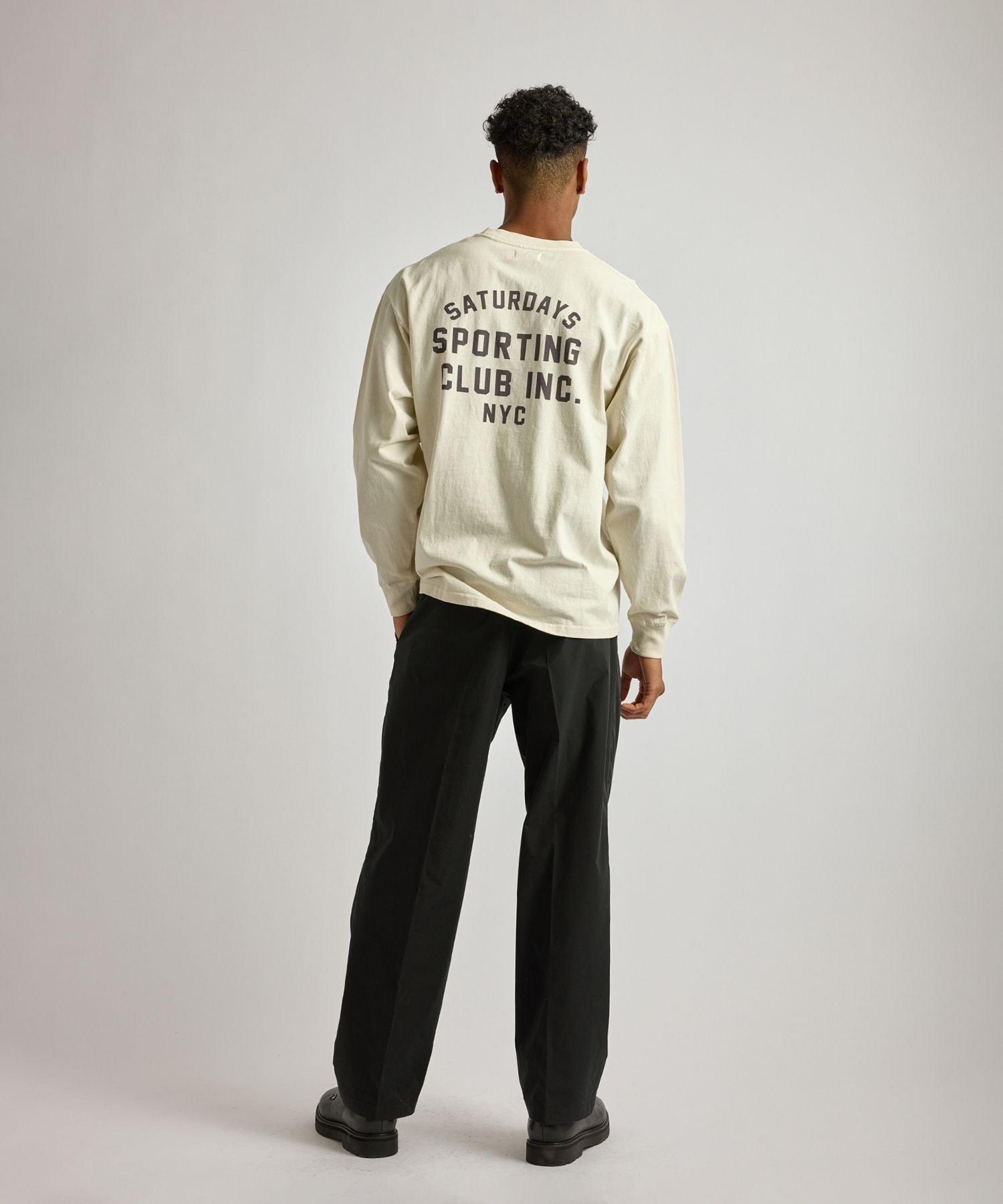 Collegiate Printed LS T-Shirt