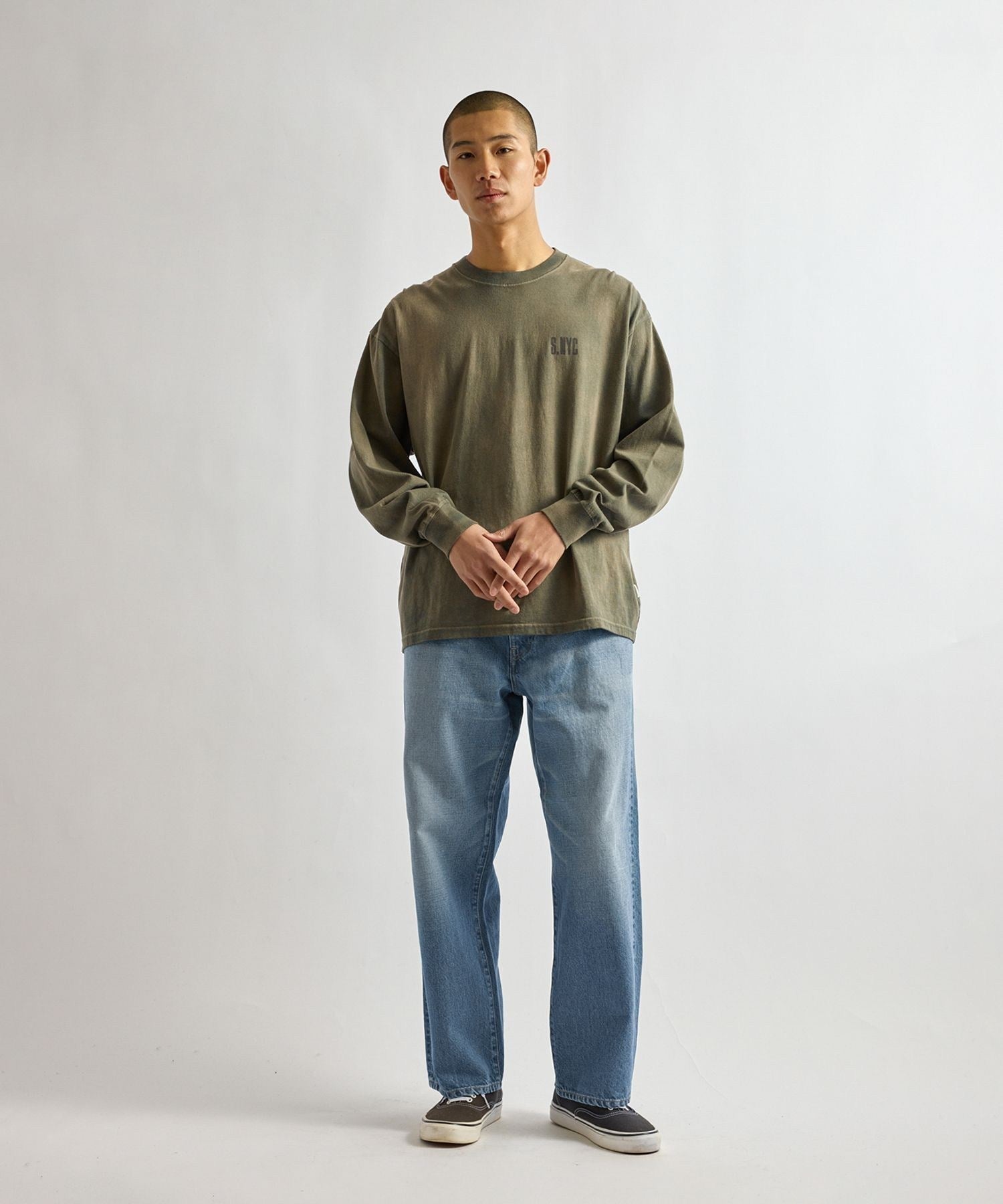 Collegiate Printed LS T-Shirt