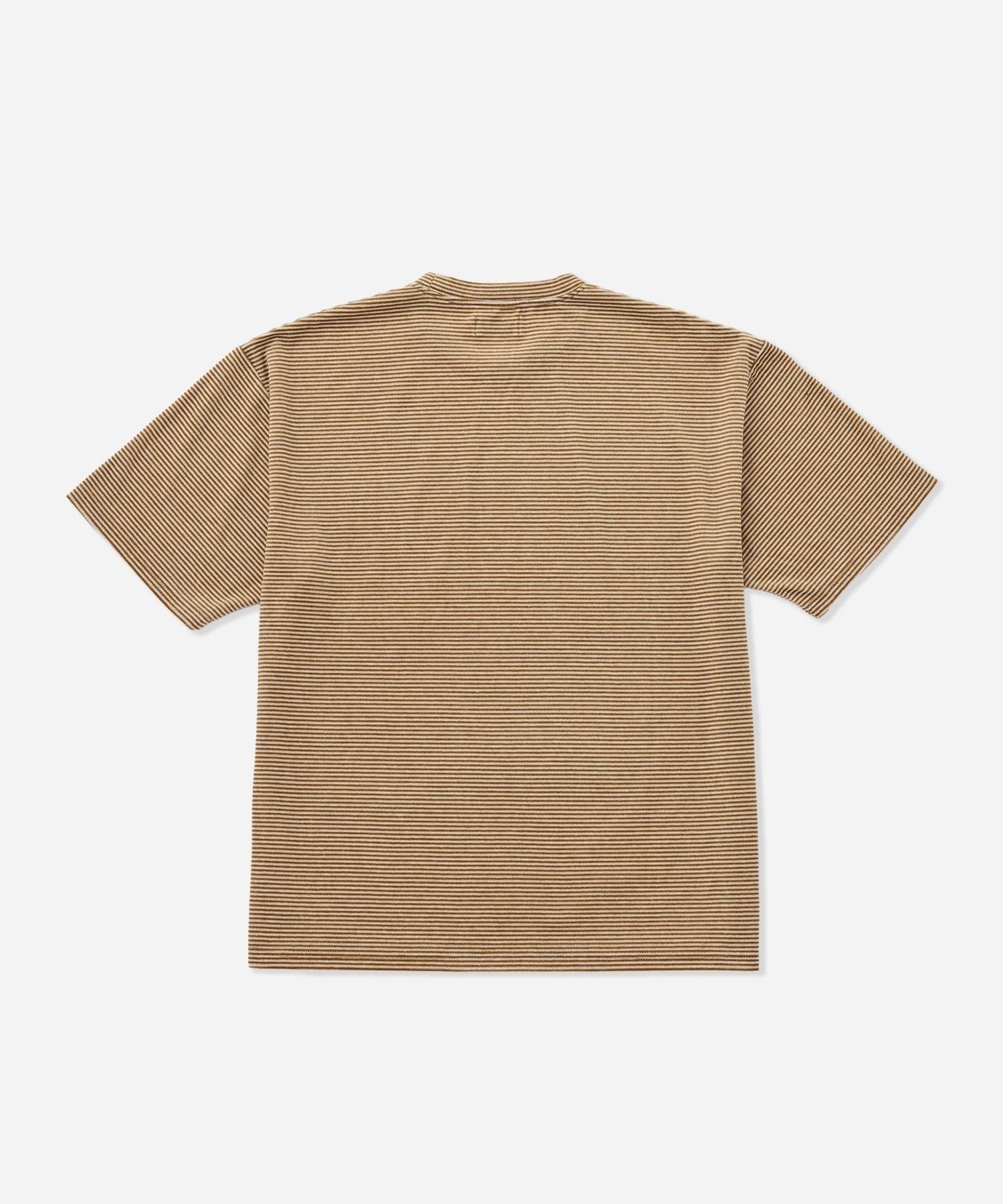 Velour Stripe Relaxed SS T-Shirt