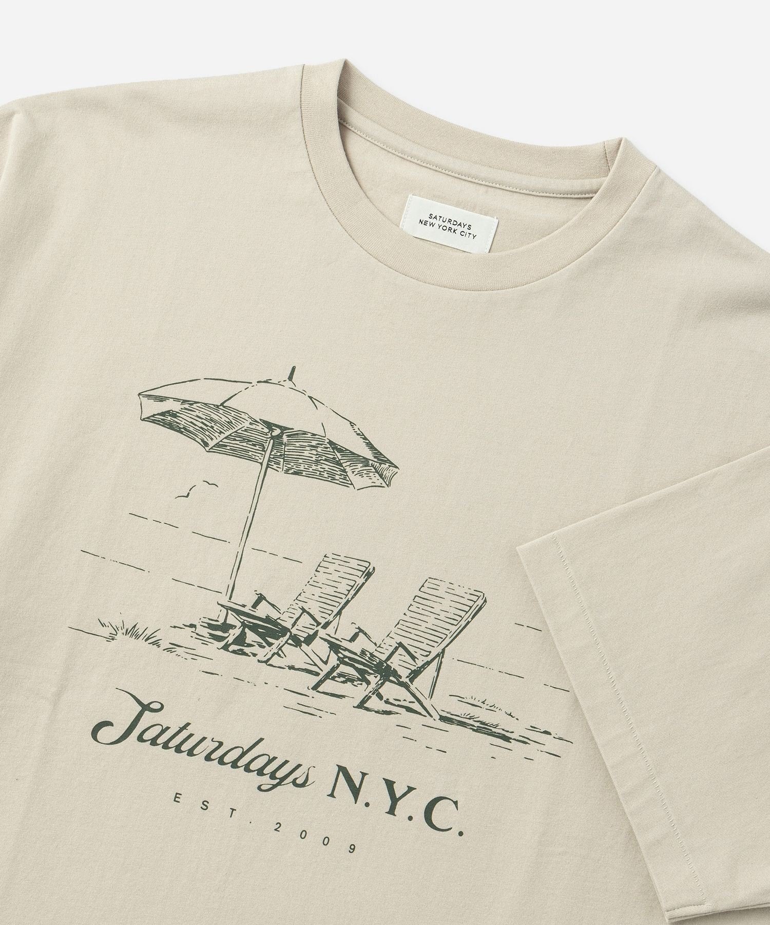 Beach Chair Ozone Wash Relaxed SS Tee