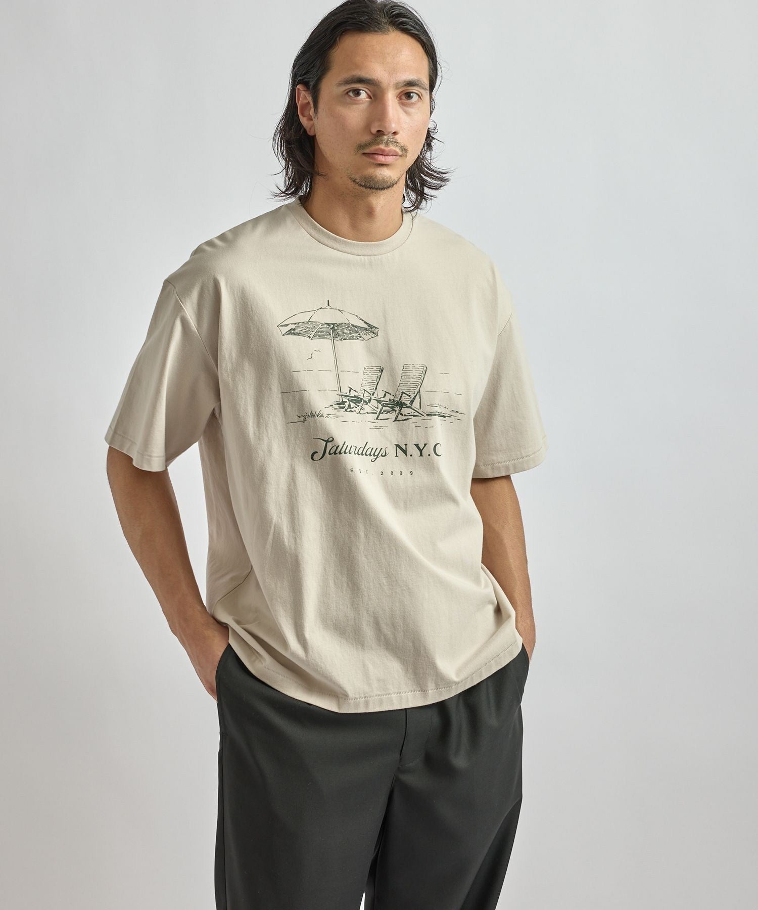 Beach Chair Ozone Wash Relaxed SS Tee