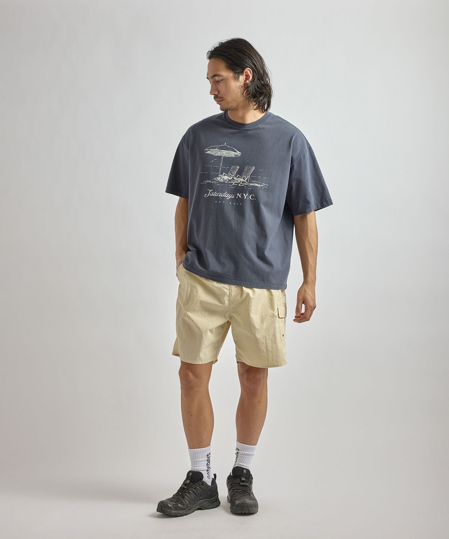 Beach Chair Ozone Wash Relaxed SS Tee