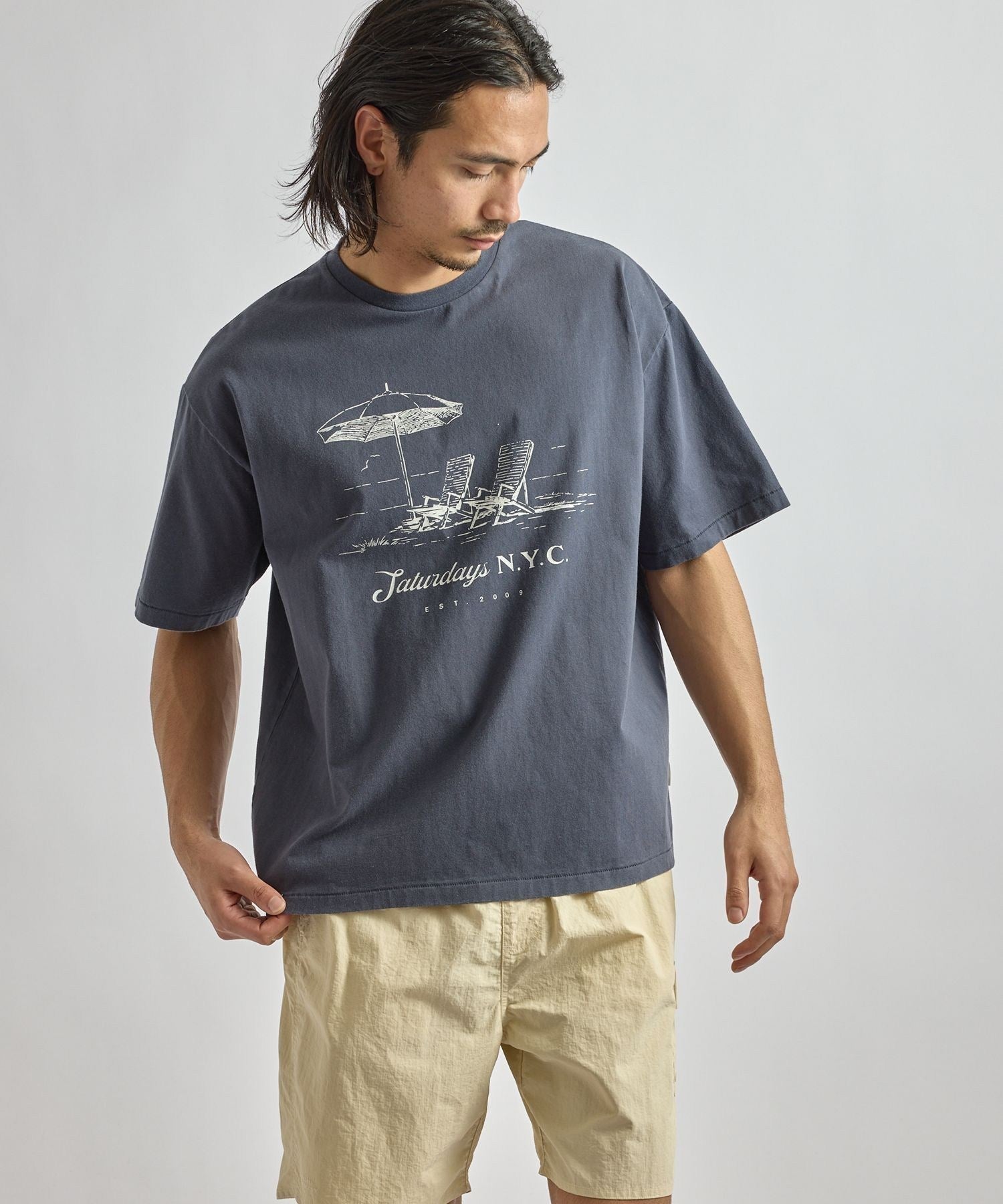 Beach Chair Ozone Wash Relaxed SS Tee