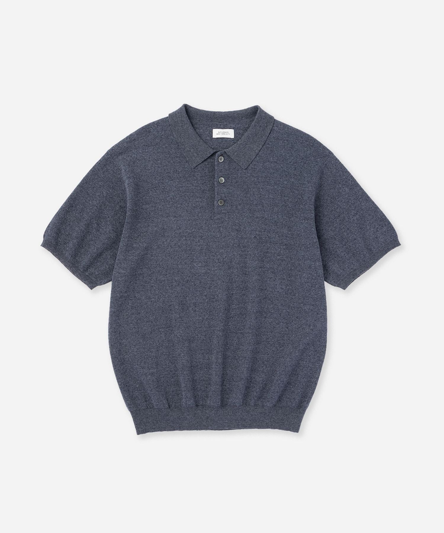 Jahmad Linen Knit Polo | Saturdays NYC Japan
