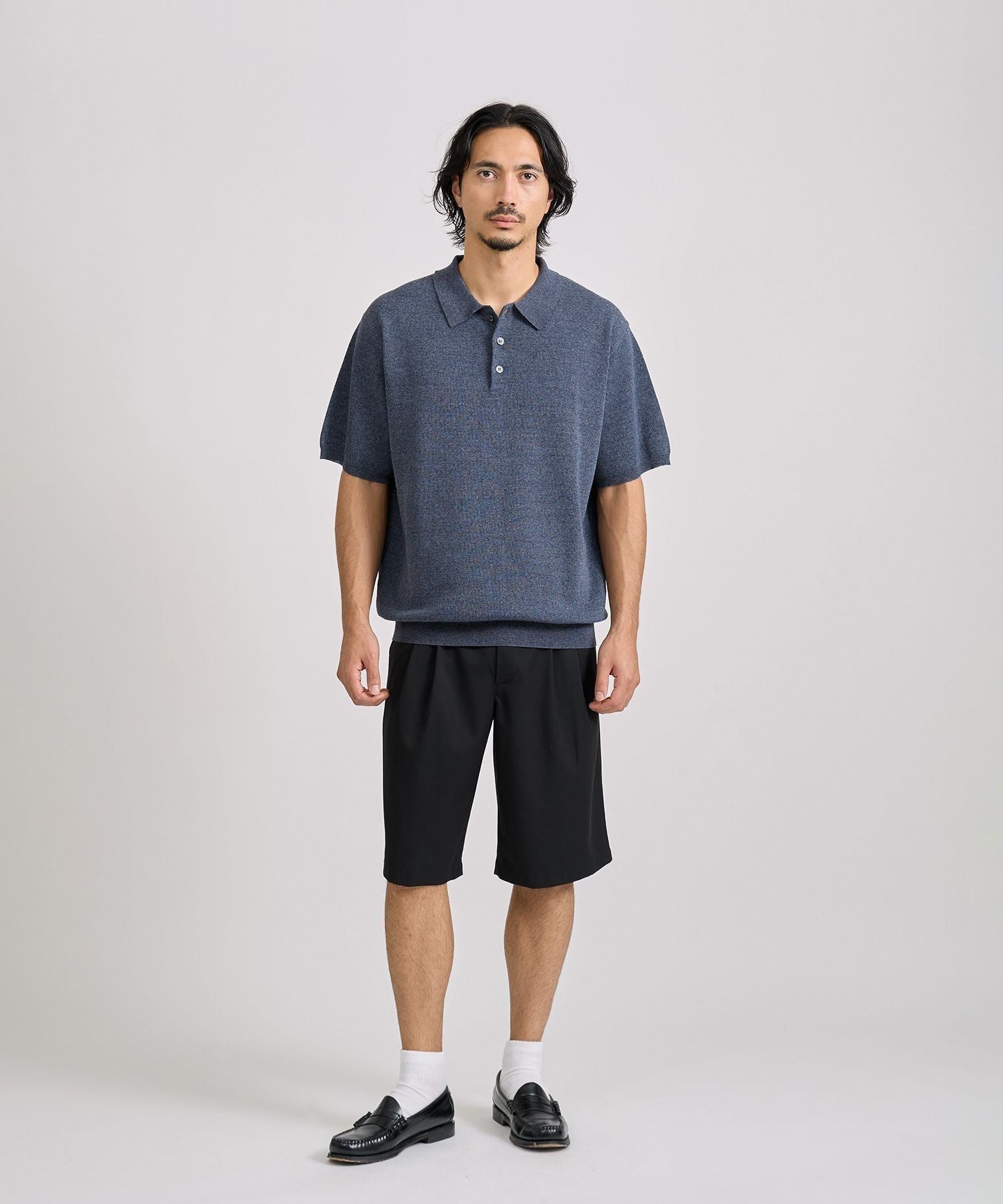 Jahmad Linen Knit Polo | Saturdays NYC Japan