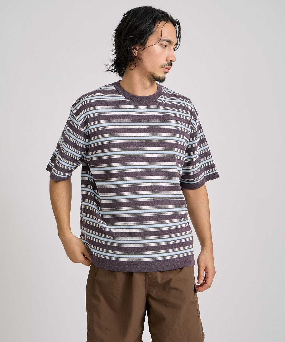 Pacho Stripe Knit Top