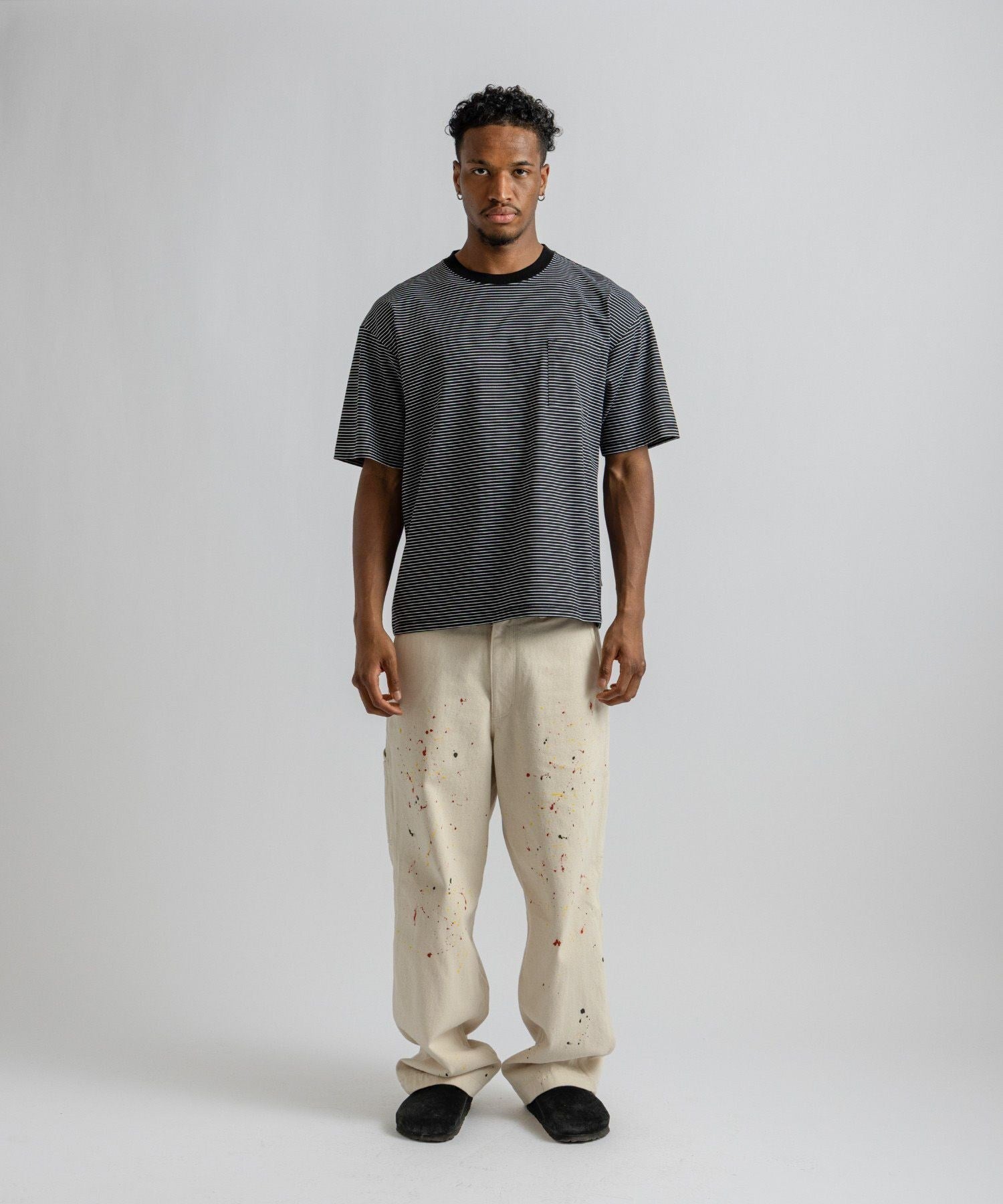 Randall Stripe Relaxed SS Tee