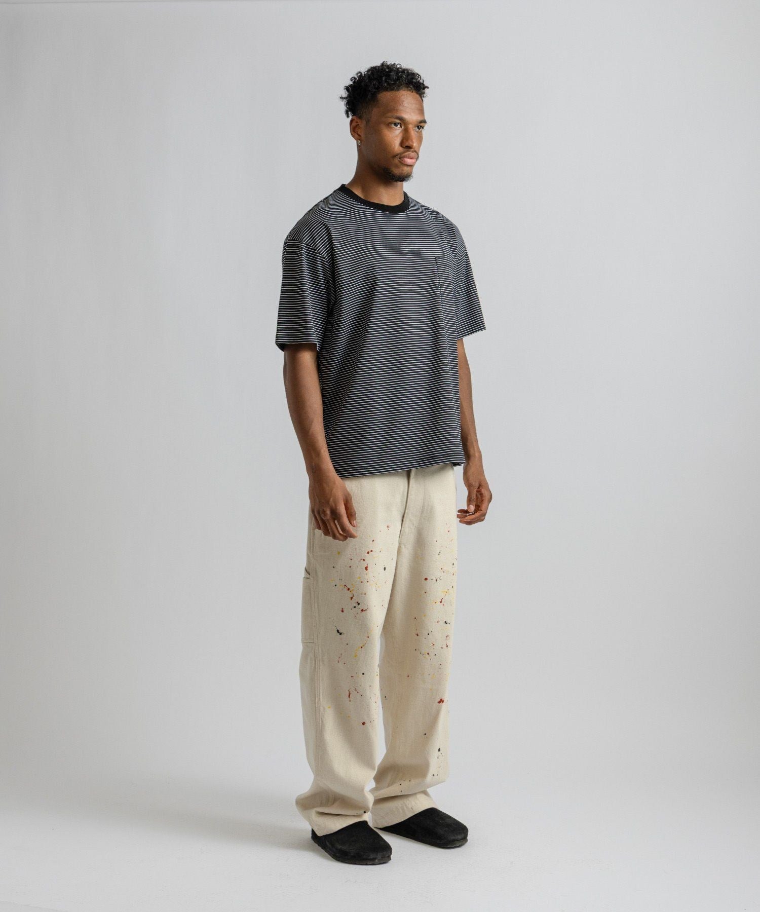 Randall Stripe Relaxed SS Tee