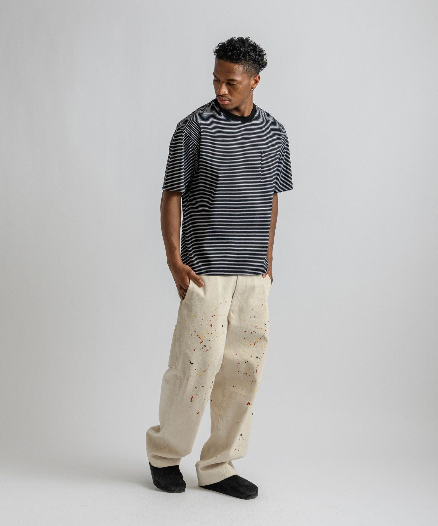 Randall Stripe Relaxed SS Tee