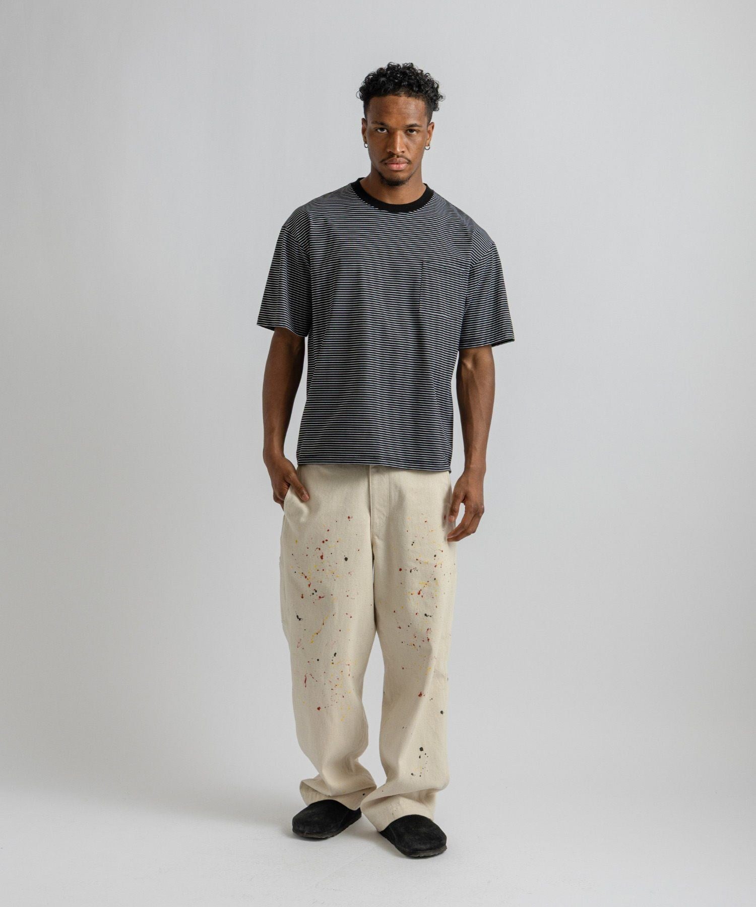 Randall Stripe Relaxed SS Tee
