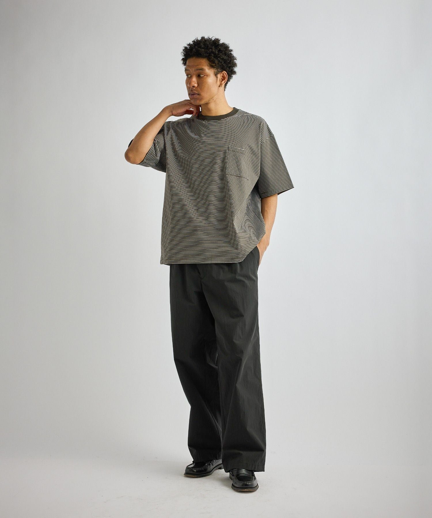 Randall Stripe Relaxed SS Tee