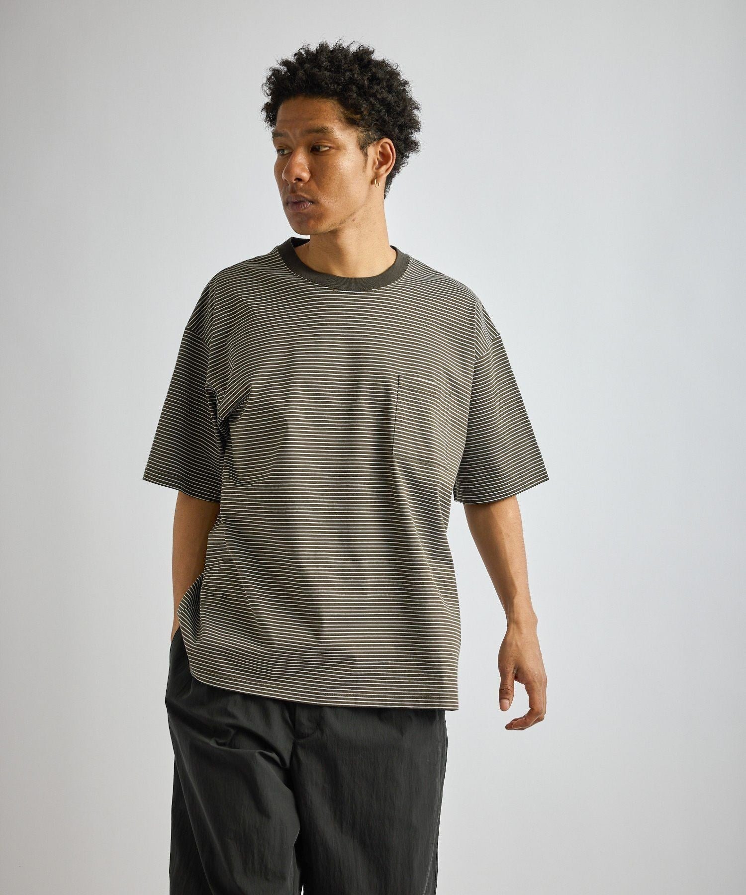 Randall Stripe Relaxed SS Tee
