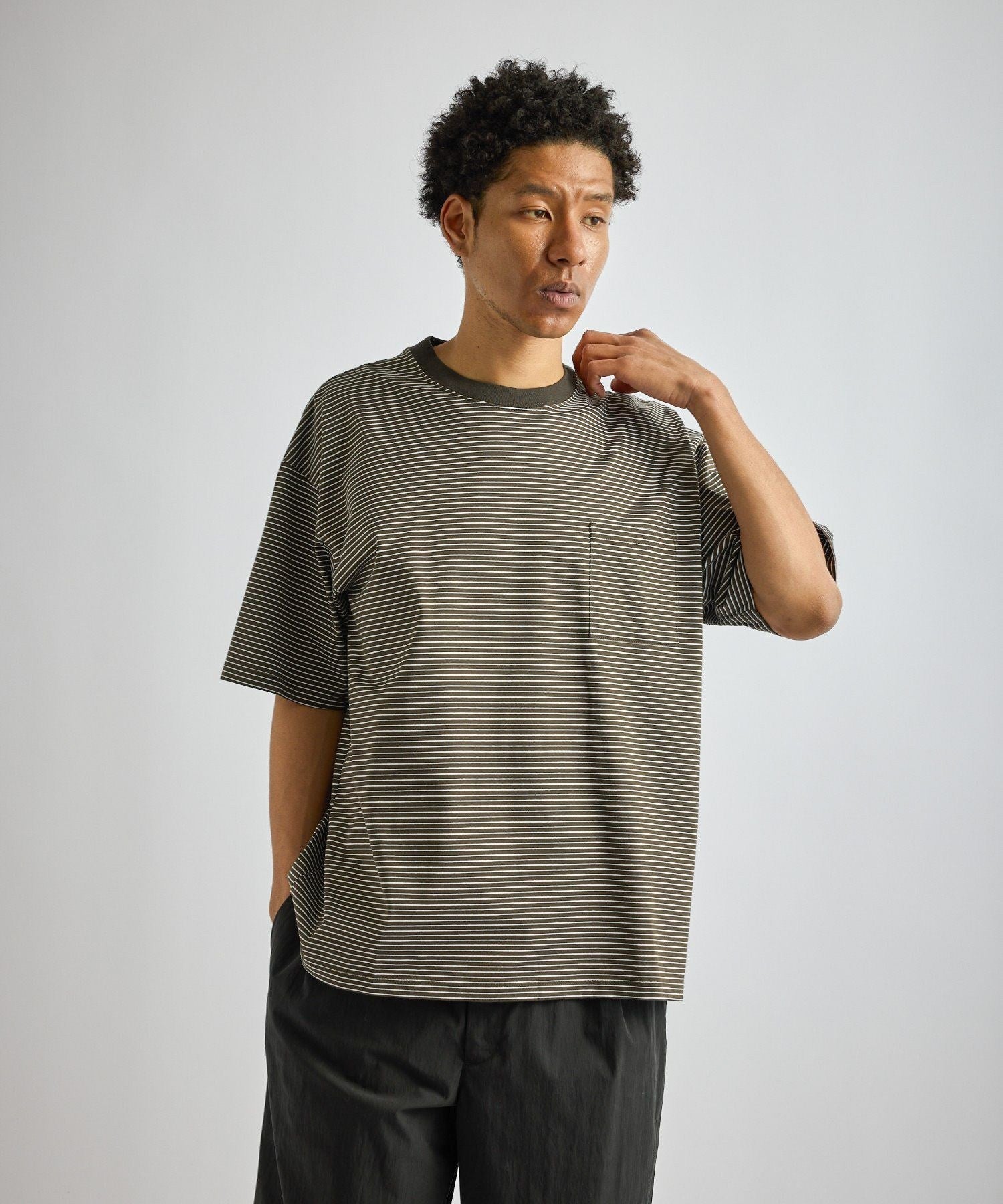 Randall Stripe Relaxed SS Tee