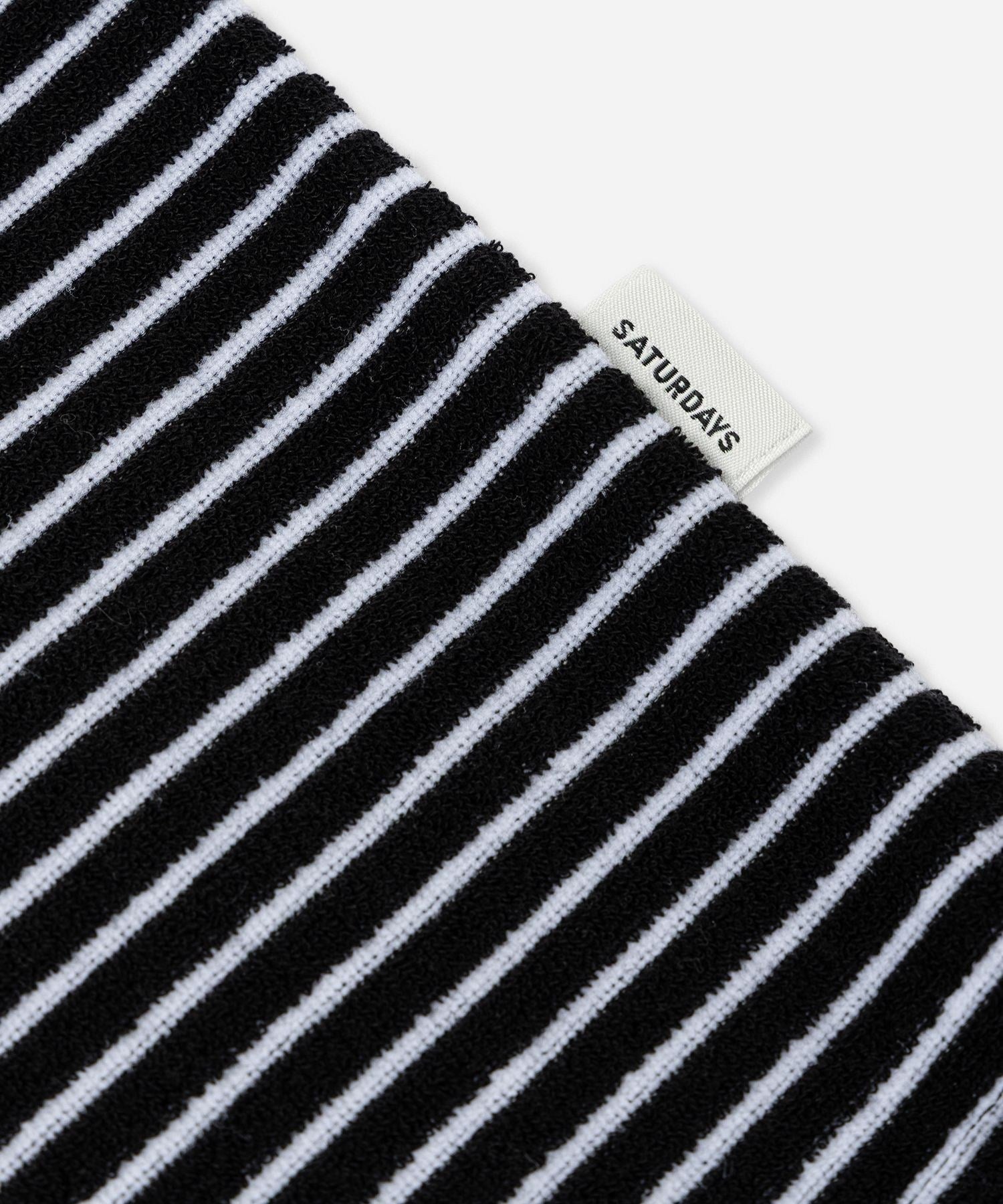 Brandon Striped Pile Relaxed SS Tee
