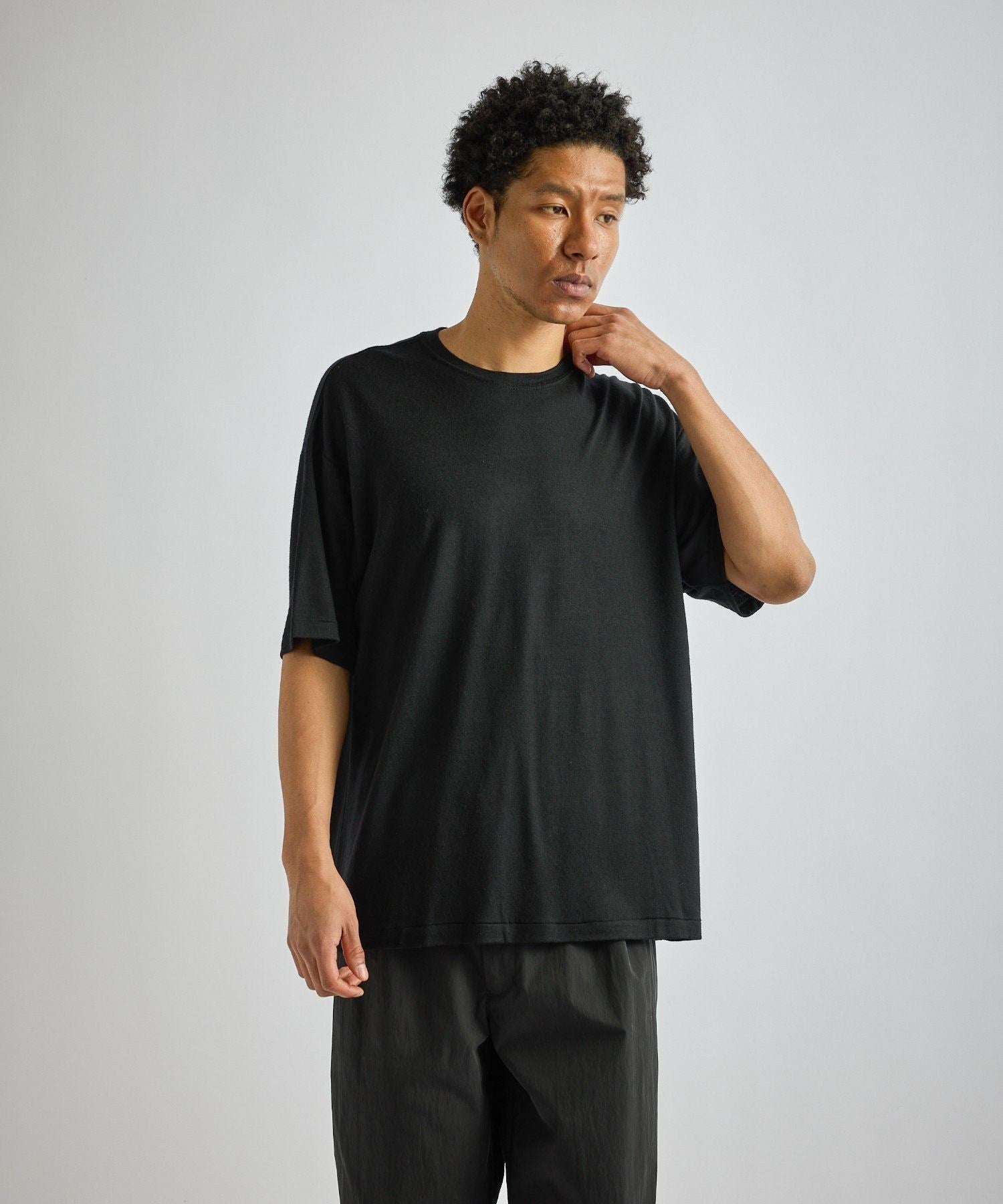 Brandon Relaxed Wool SS Tee