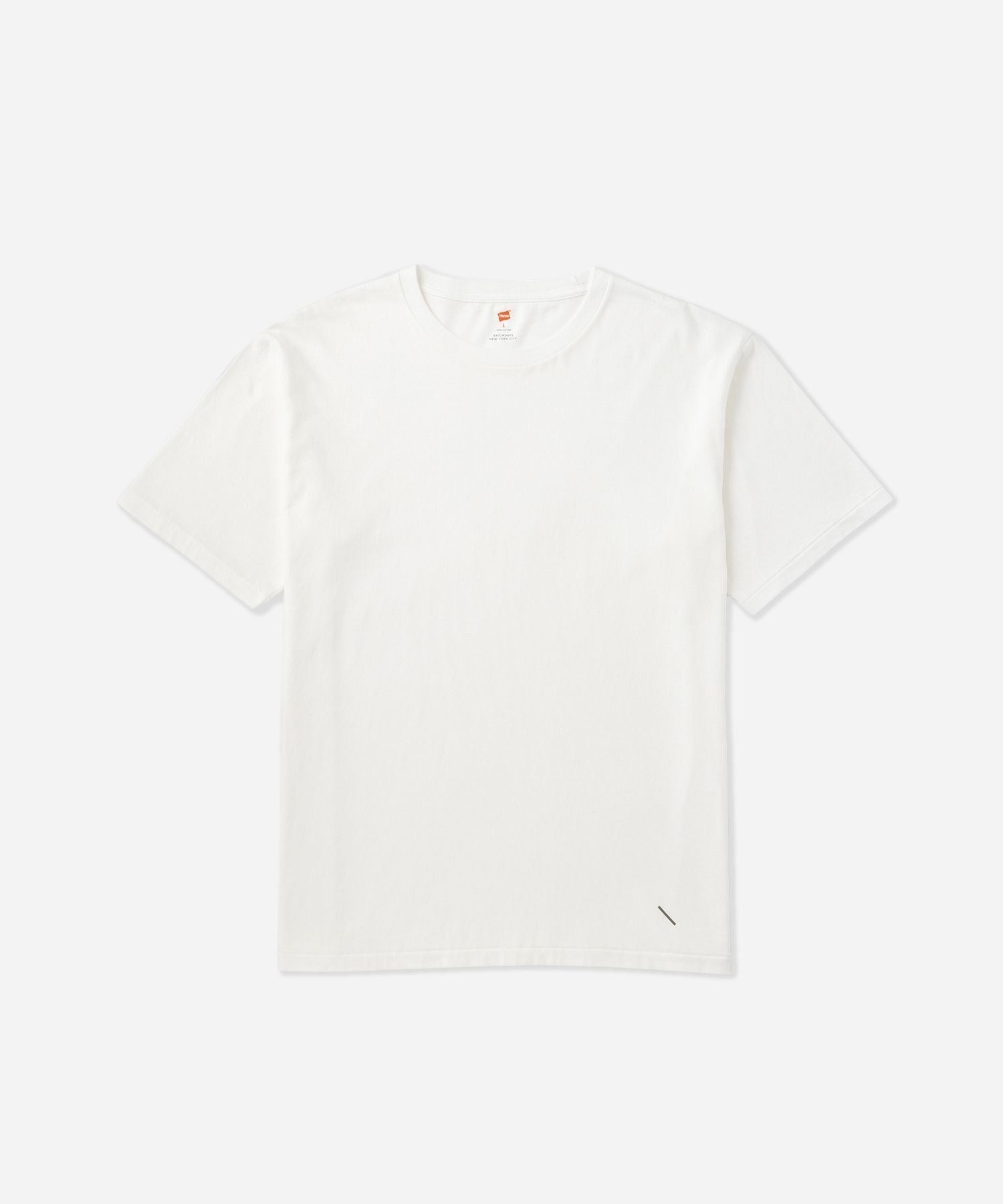 【予約】Hanes x Saturdays NYC Washed Cotton Short Sleeve T-Shirts 2P