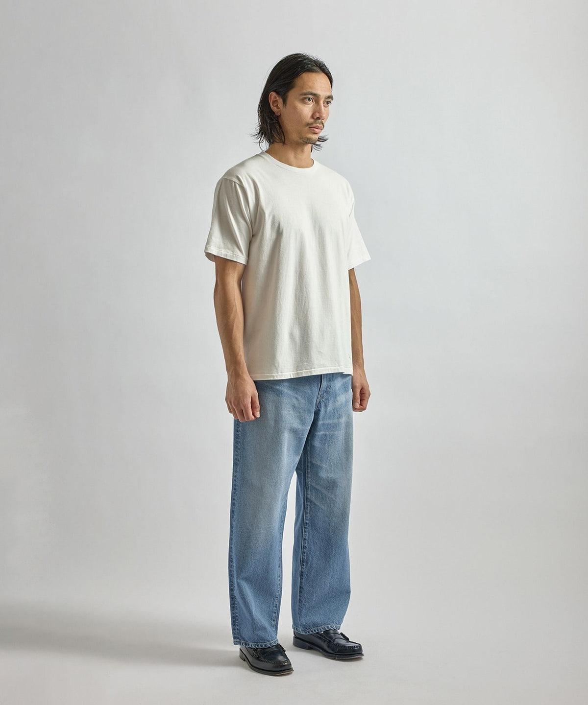Hanes x Saturdays NYC Washed Cotton Short Sleeve T-Shirts 2P