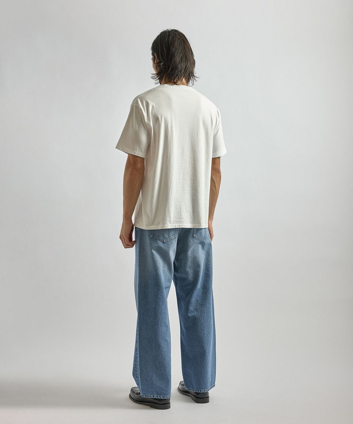 Hanes x Saturdays NYC Washed Cotton Short Sleeve T-Shirts 2P
