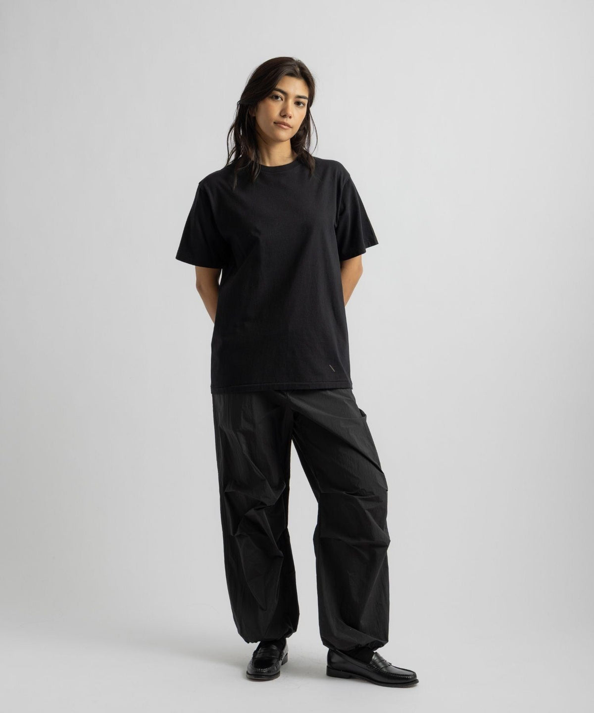 Hanes x Saturdays NYC Washed Cotton Short Sleeve T-Shirts 2P
