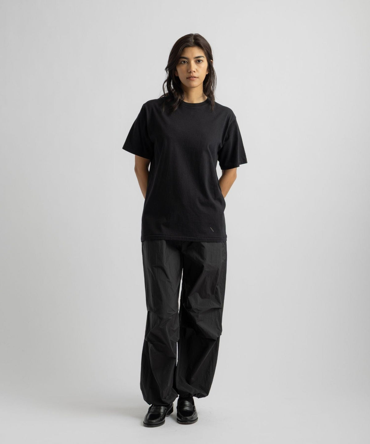 Hanes x Saturdays NYC Washed Cotton Short Sleeve T-Shirts 2P