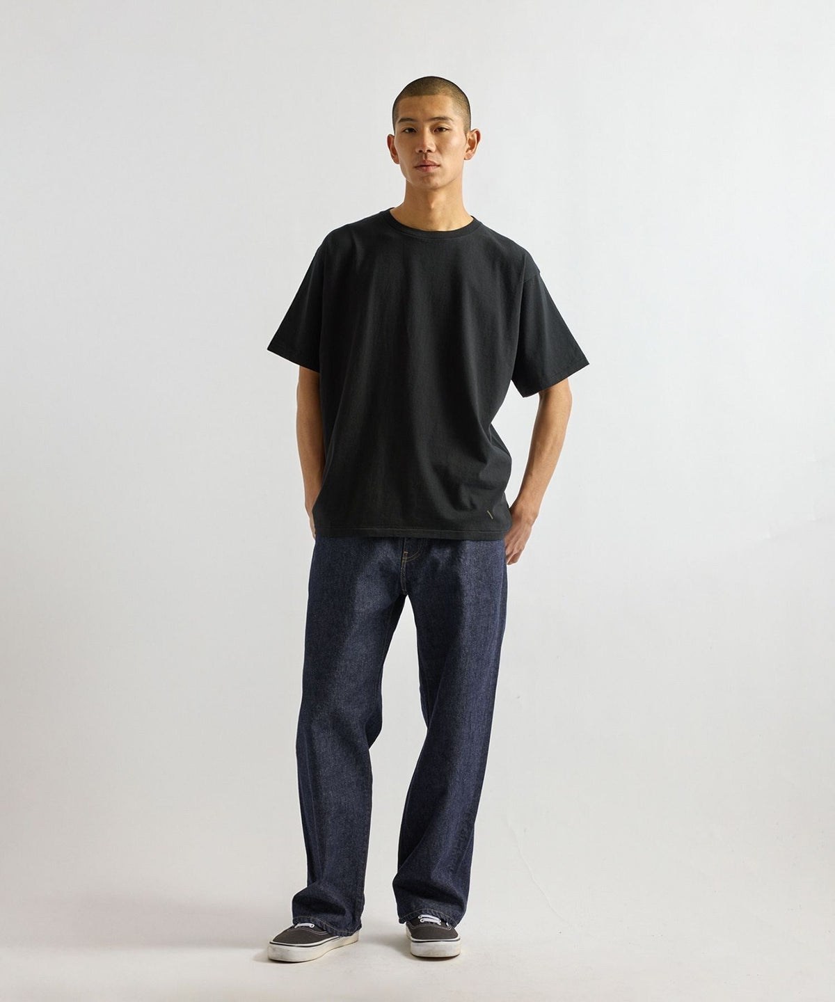 Hanes x Saturdays NYC Washed Cotton Short Sleeve T-Shirts 2P