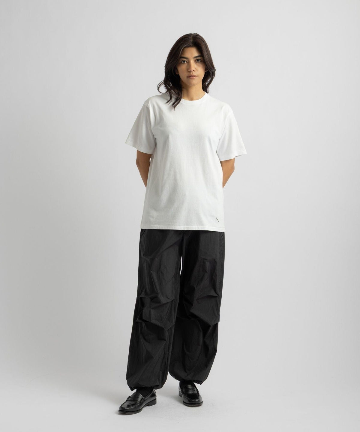 Hanes x Saturdays NYC Washed Cotton Short Sleeve T-Shirts 2P
