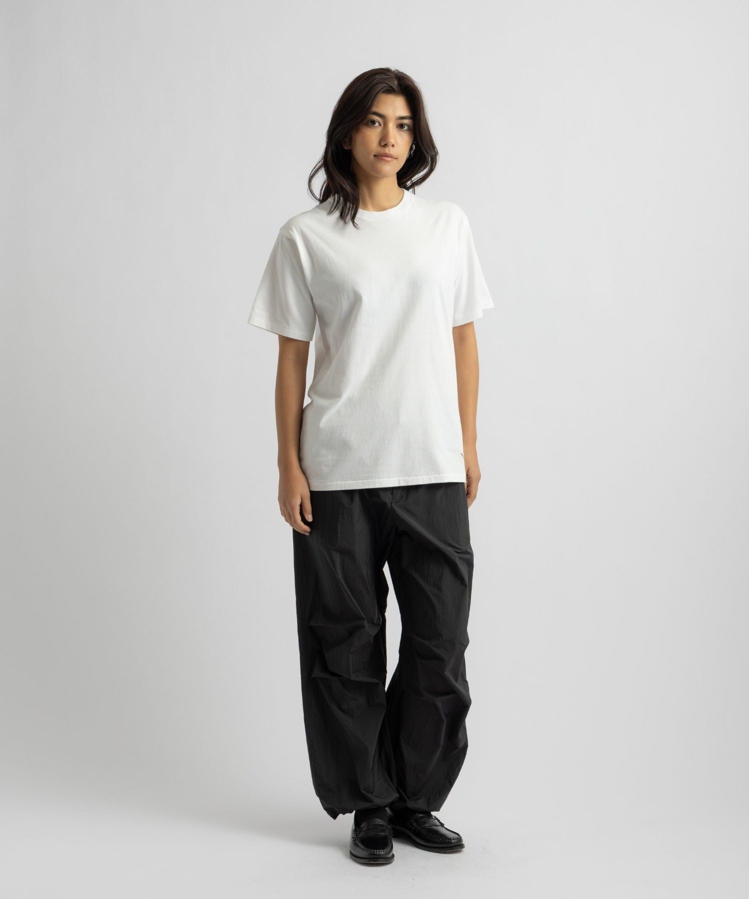 Hanes x Saturdays NYC Washed Cotton Short Sleeve T-Shirts 2P