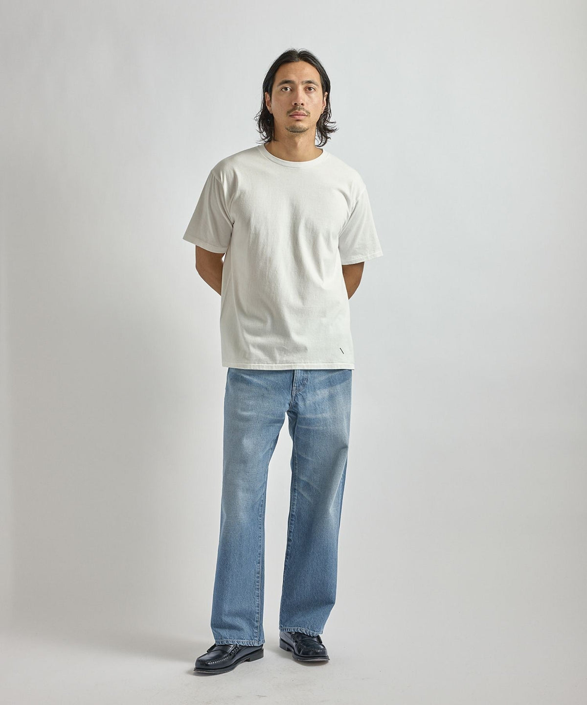Hanes x Saturdays NYC Washed Cotton Short Sleeve T-Shirts 2P