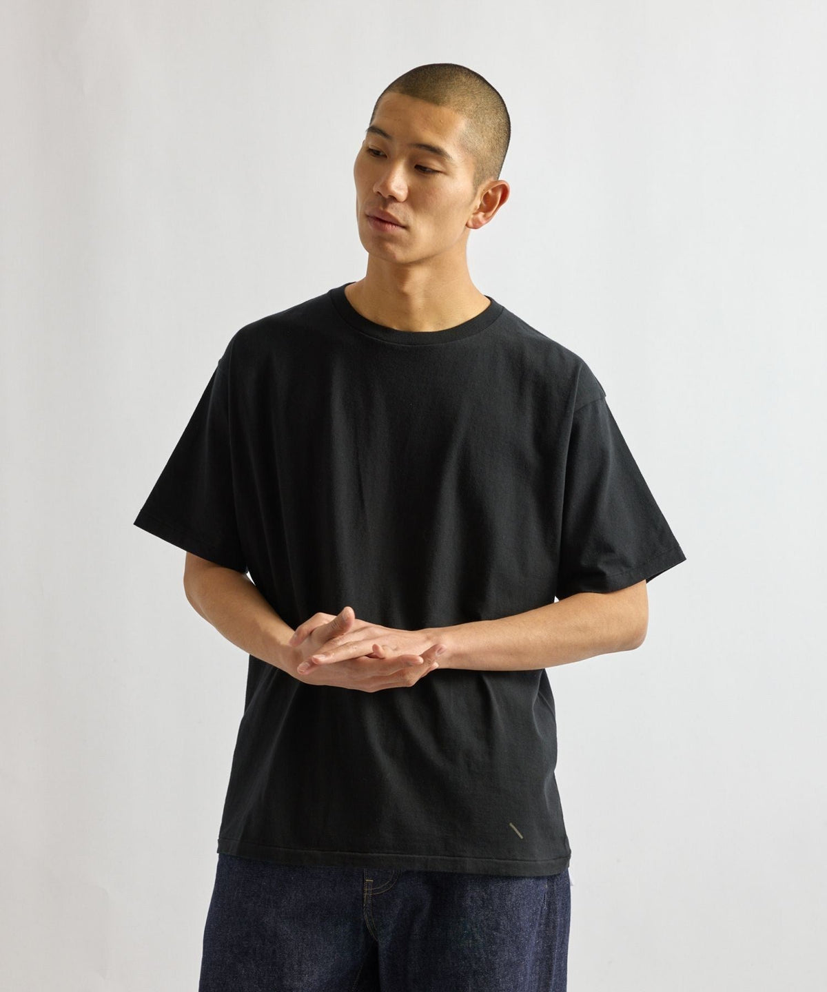 Hanes x Saturdays NYC Washed Cotton Short Sleeve T-Shirts 2P
