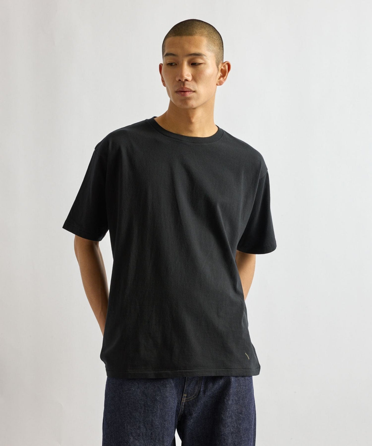 Hanes x Saturdays NYC Washed Cotton Short Sleeve T-Shirts 2P