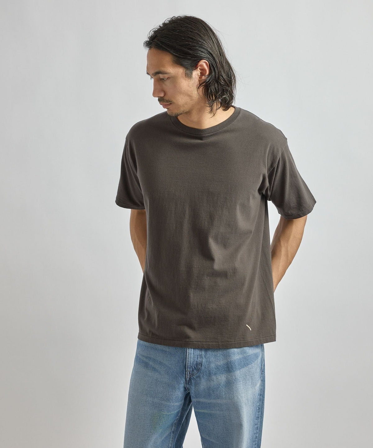 Hanes x Saturdays NYC Washed Cotton Short Sleeve T-Shirts 2P