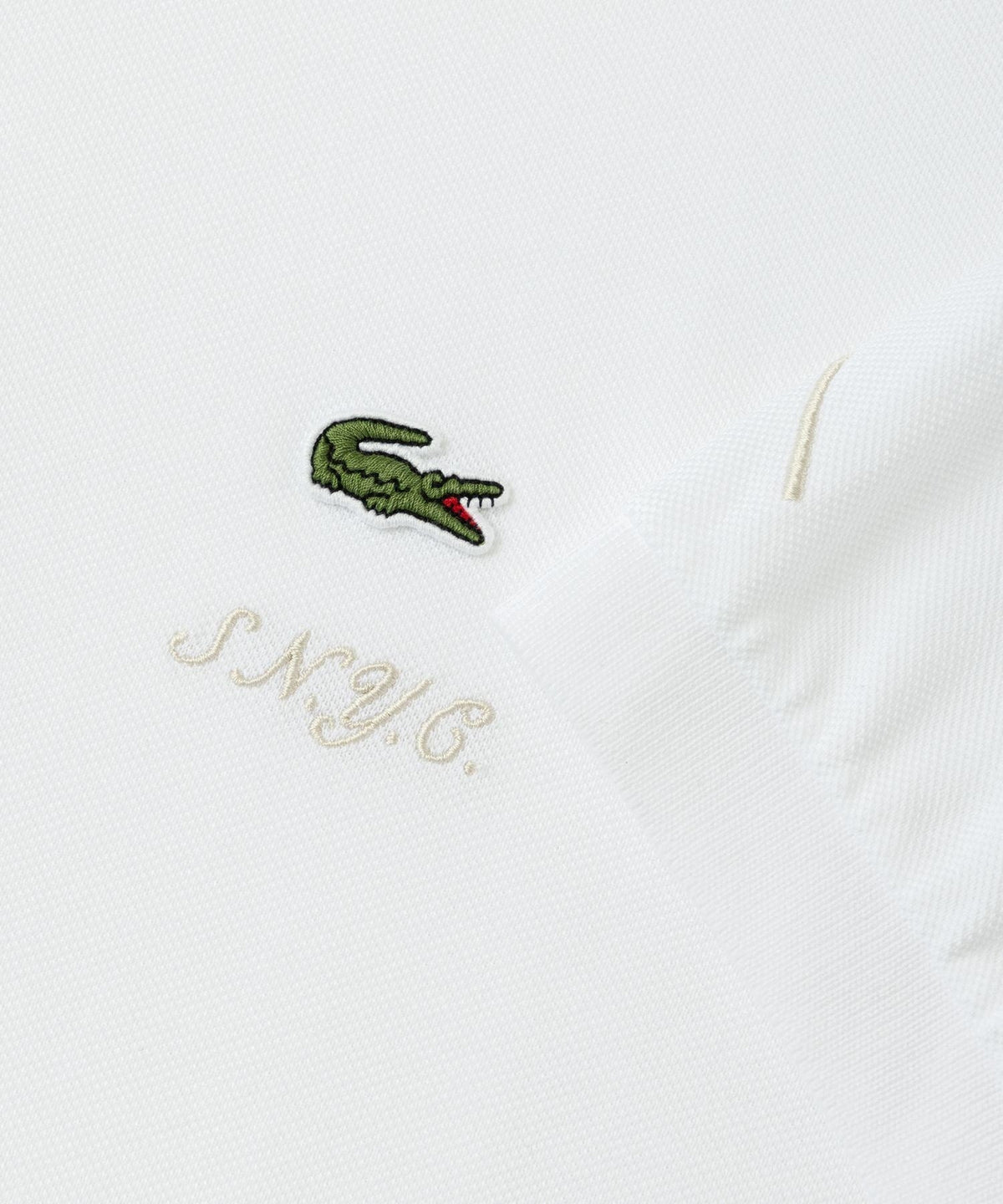 Lacoste customized by Saturdays NYC SS Polo