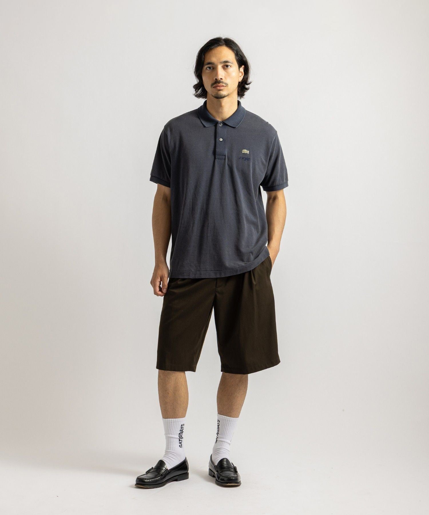 Lacoste customized by Saturdays NYC SS Polo
