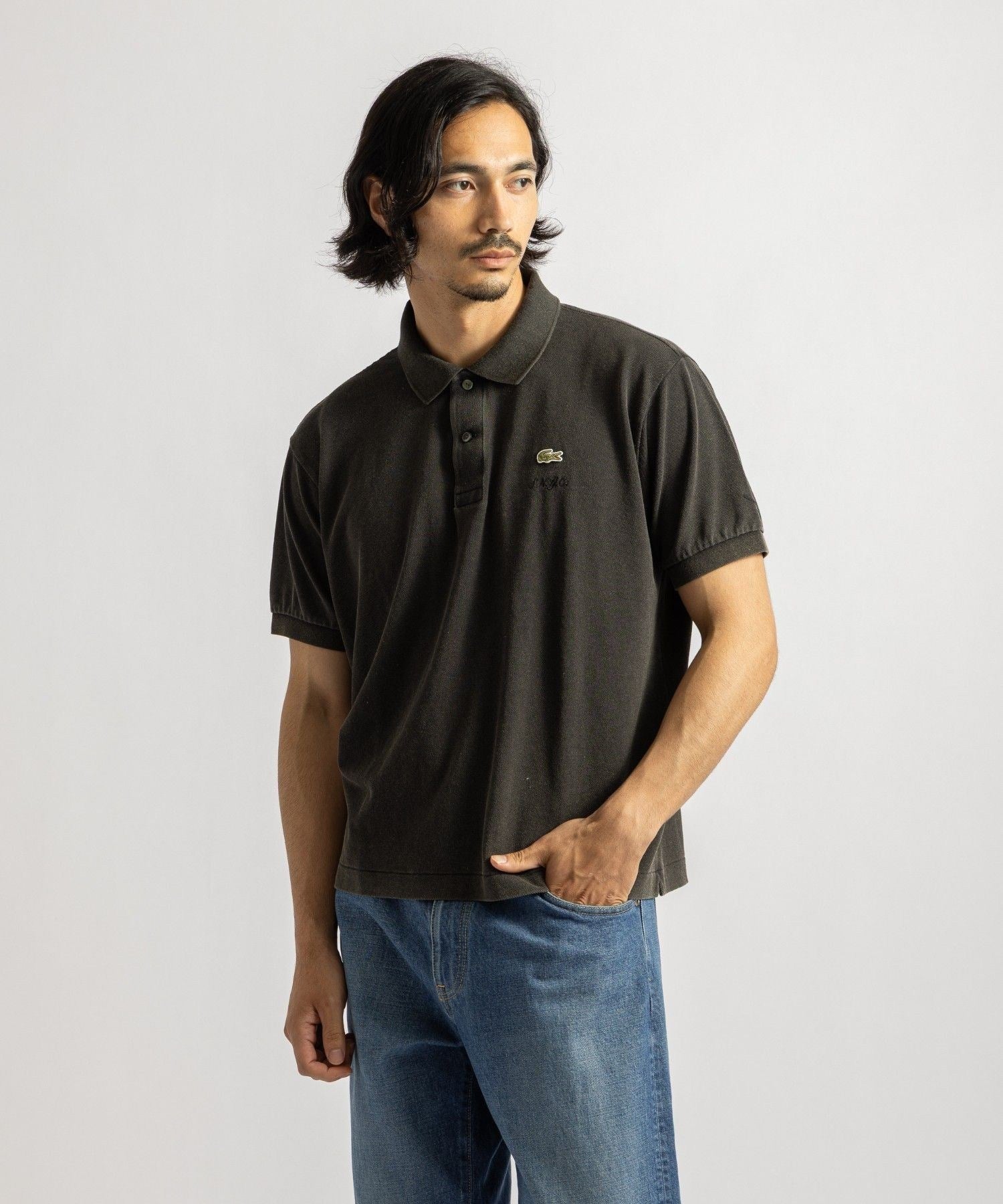 Lacoste customized by Saturdays NYC SS Polo