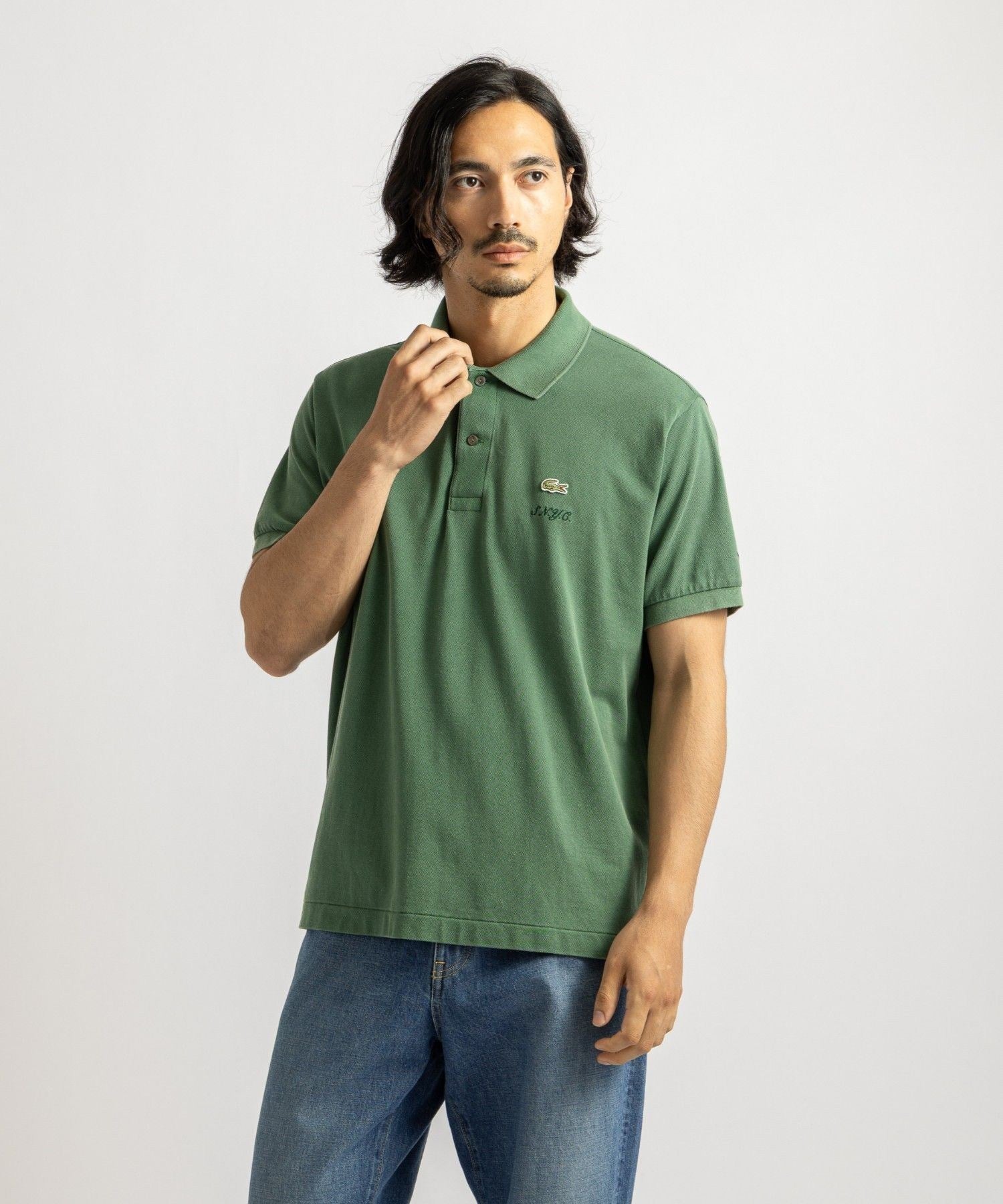 Lacoste customized by Saturdays NYC SS Polo