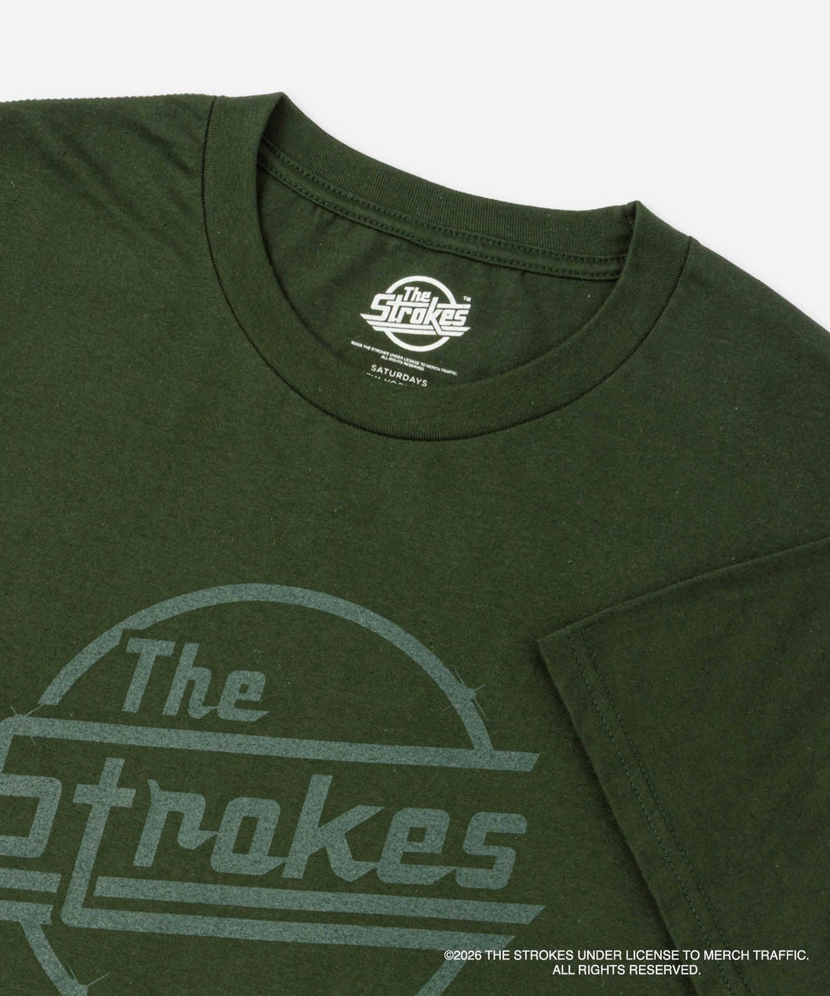 The Strokes for Saturdays NYC Official T-shirt