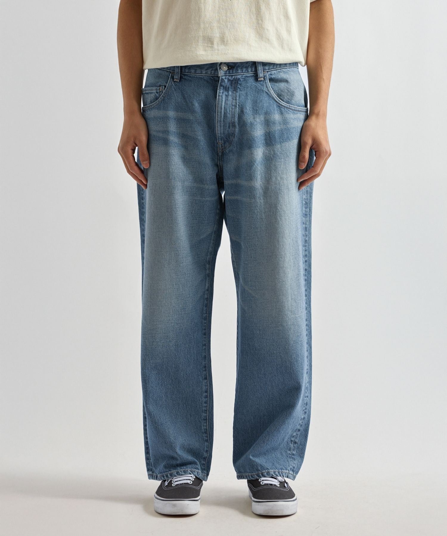 Takeru Relaxed Denim Pants