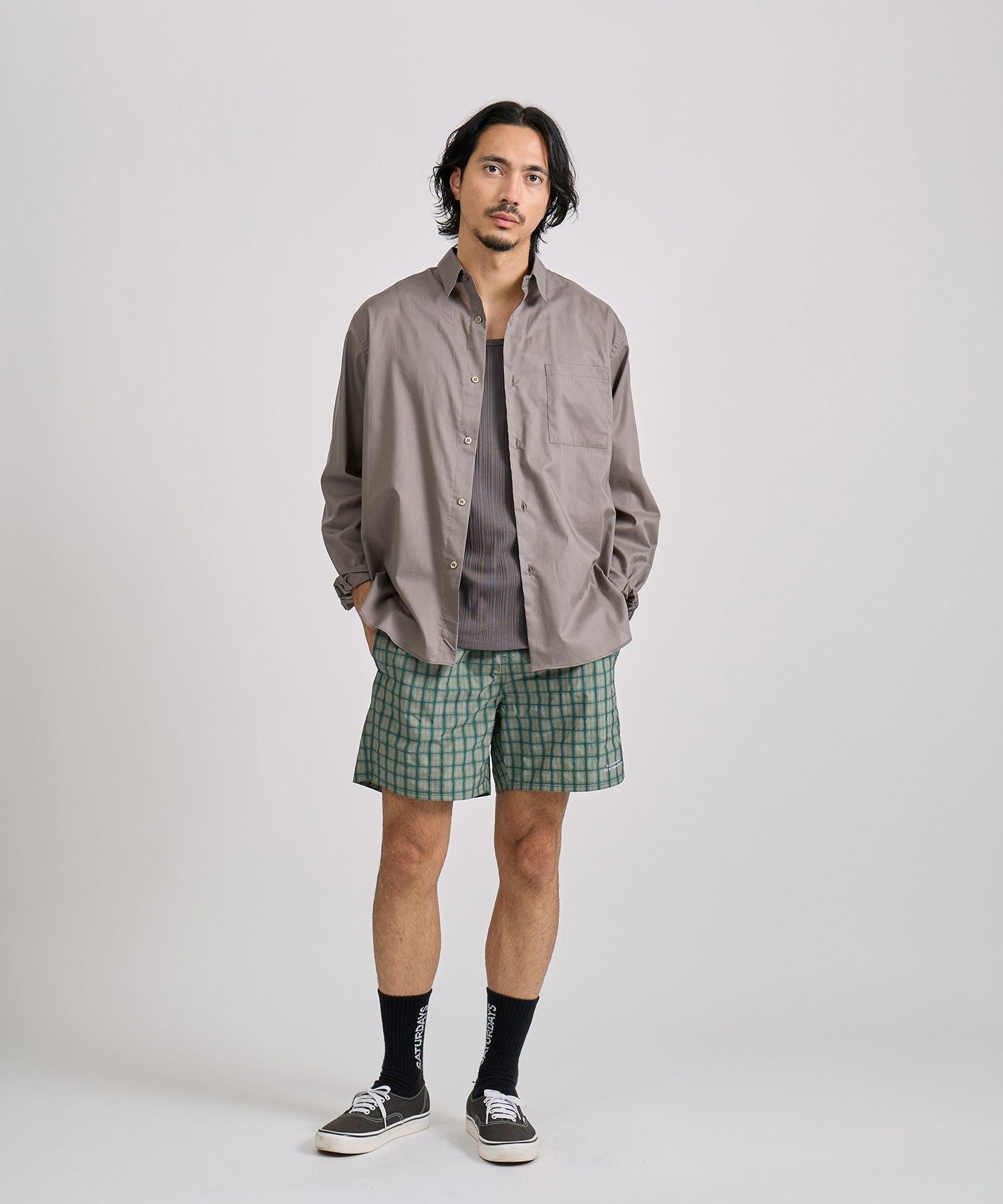 Timothy Check Swim Short