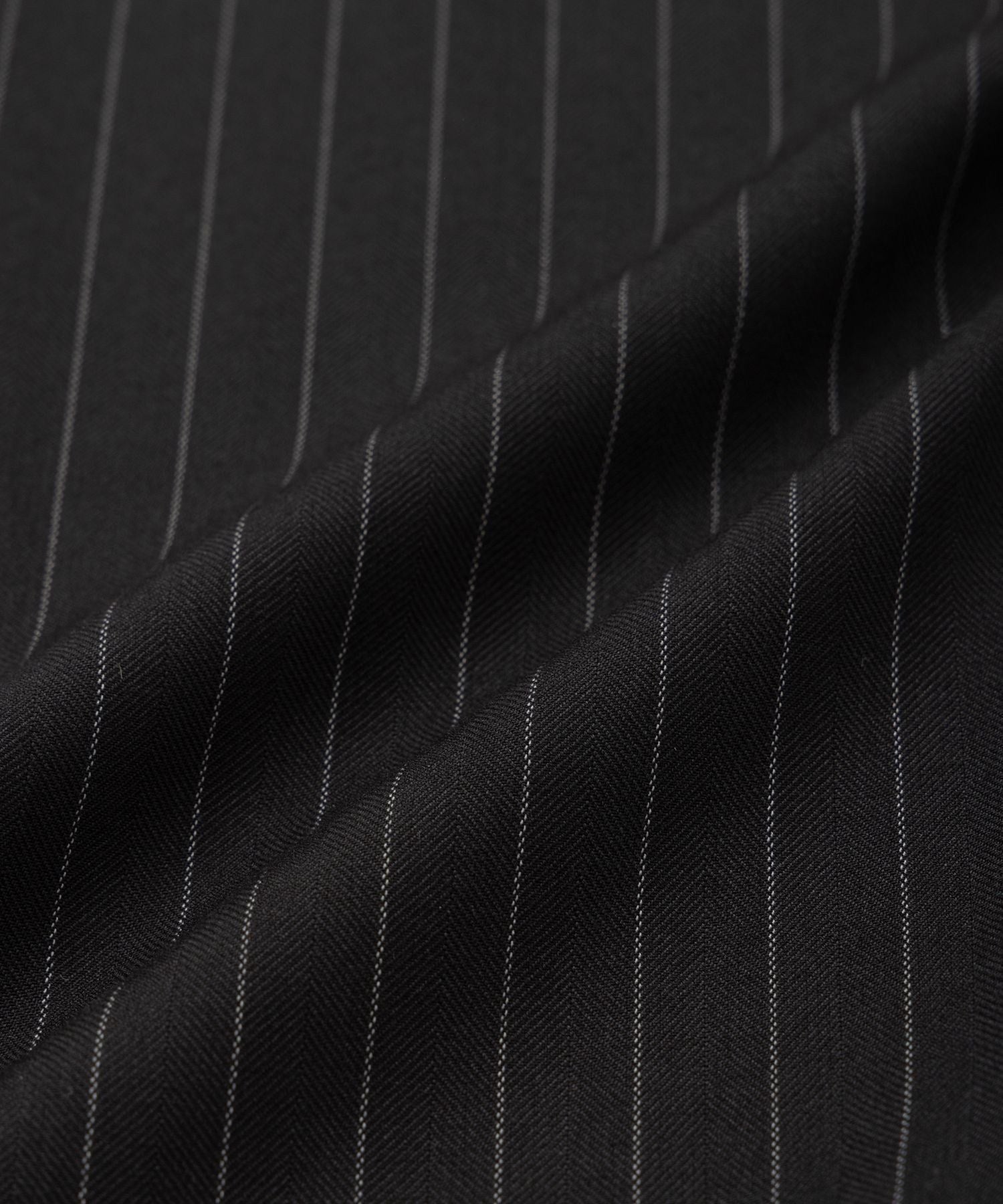 George Herringbone Stripe Two Tuck Pant