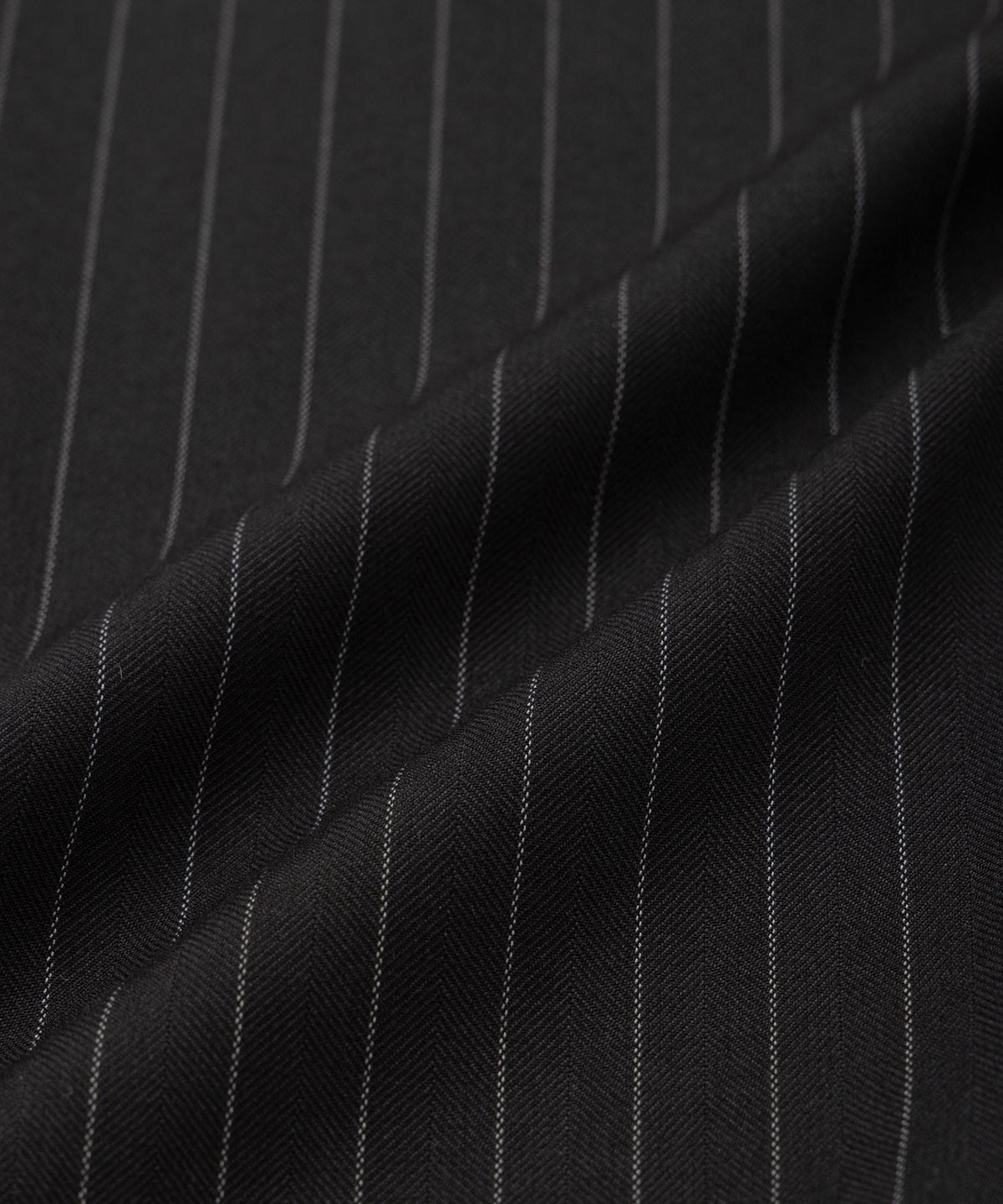 George Herringbone Stripe Two Tuck Pant